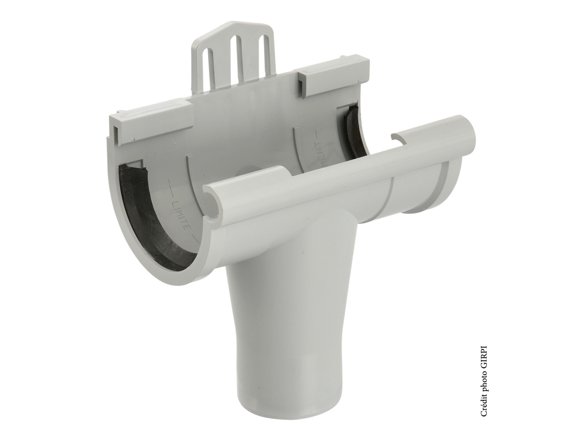 Naissance à joint D16 Gris