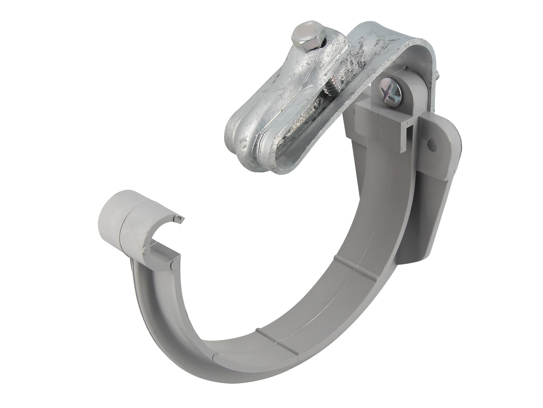 Support sur patte pour couverture ondulée Gris