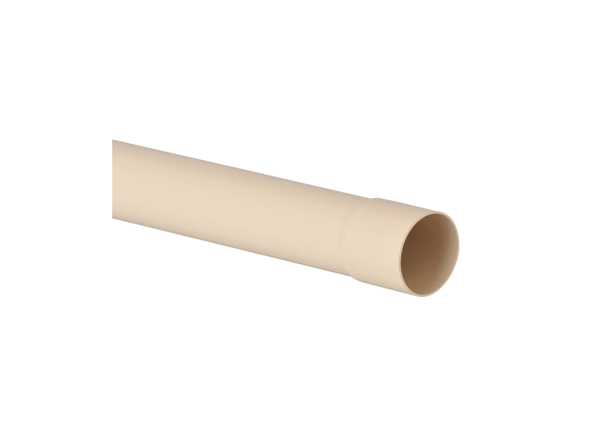 Tube de descente PVC D100 4m Sable