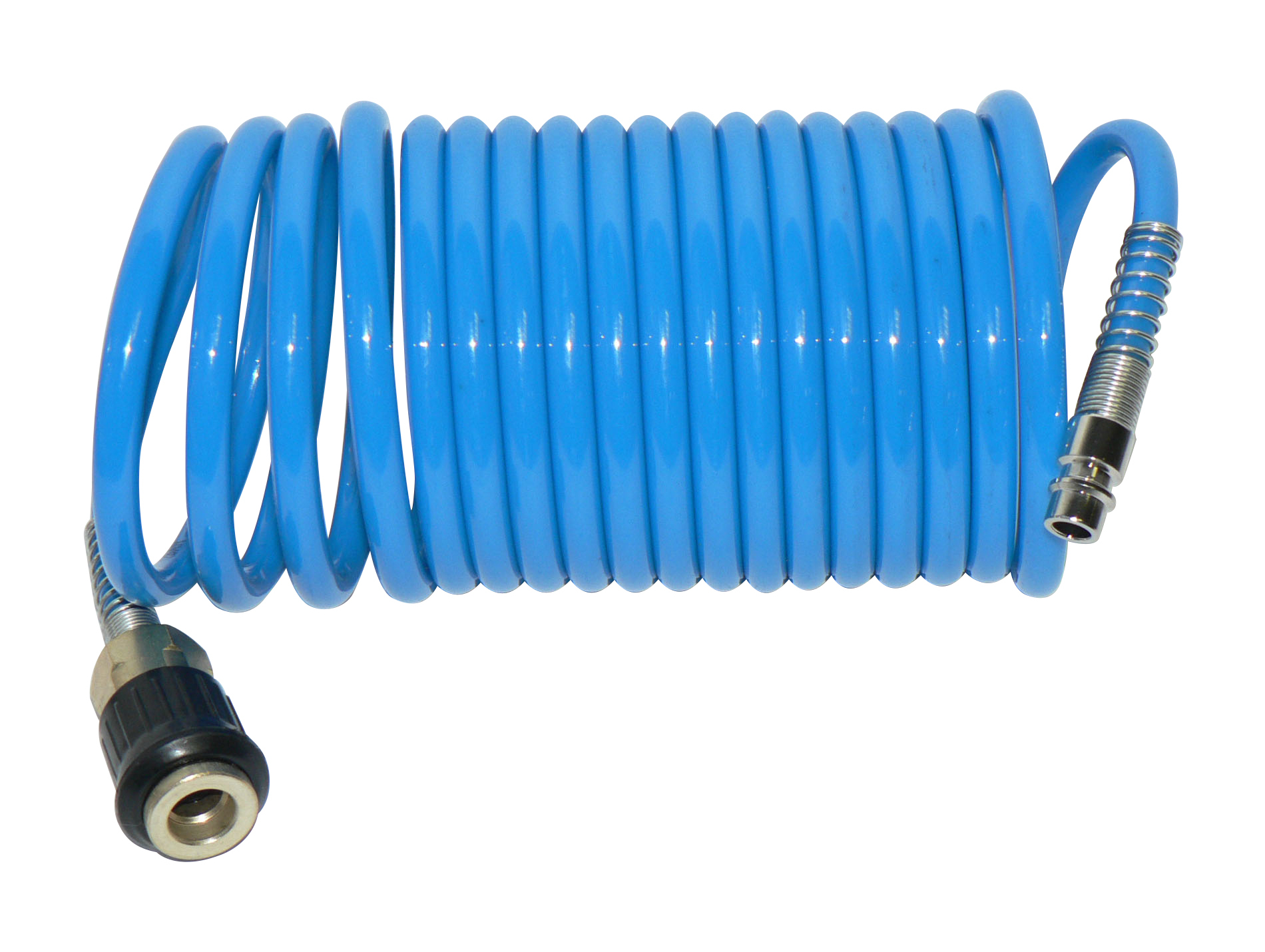 Tuyau pneumatique spirale polyuréthane Ø 6 x 8 mm 5 m