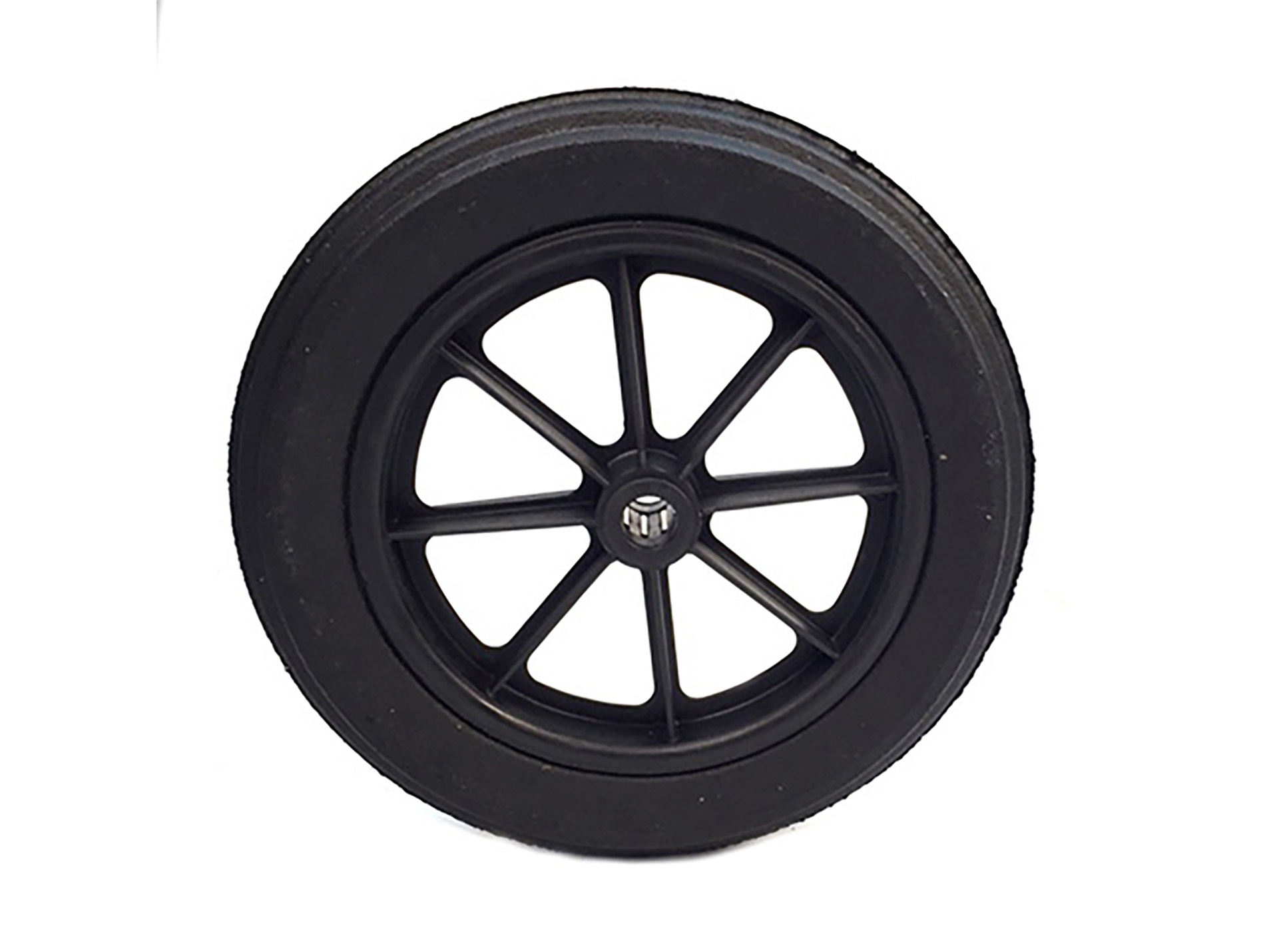 Roue de brouette increvable CAUJOLLE Ø400mm axe 25mm