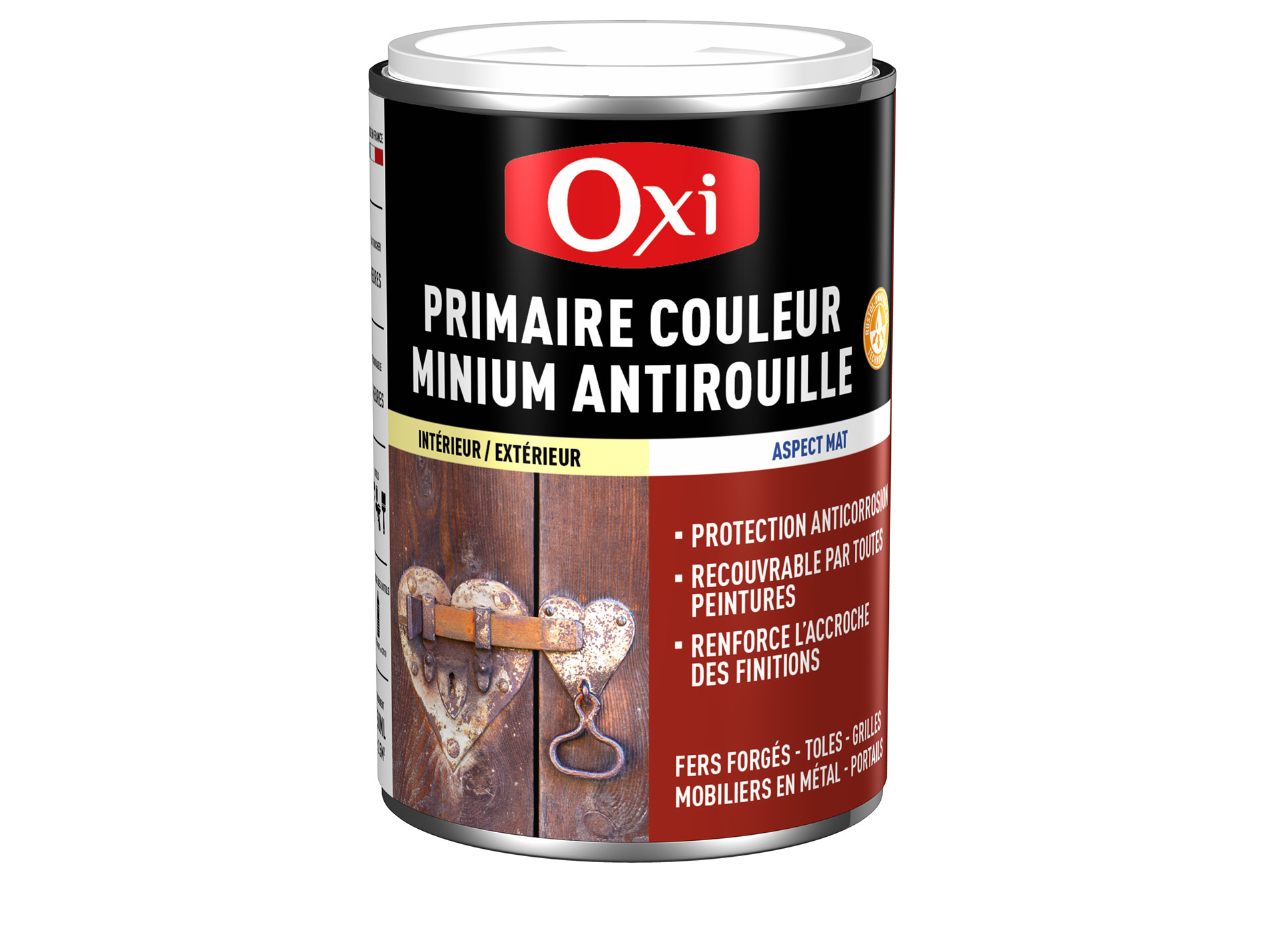 Primaire antirouille OXYTOL minium orange 250ml