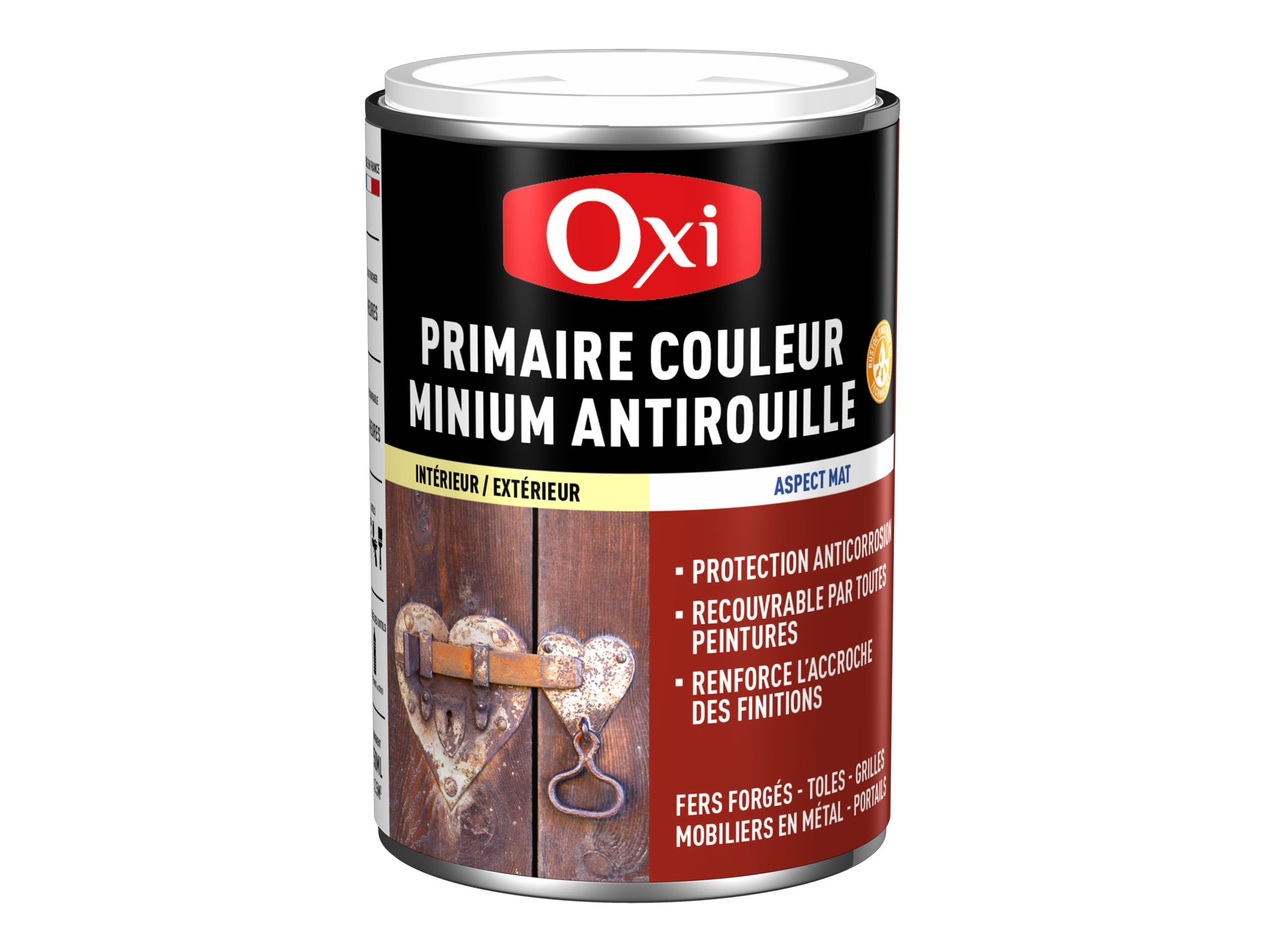 Primaire antirouille OXYTOL Minium blanc 250ml