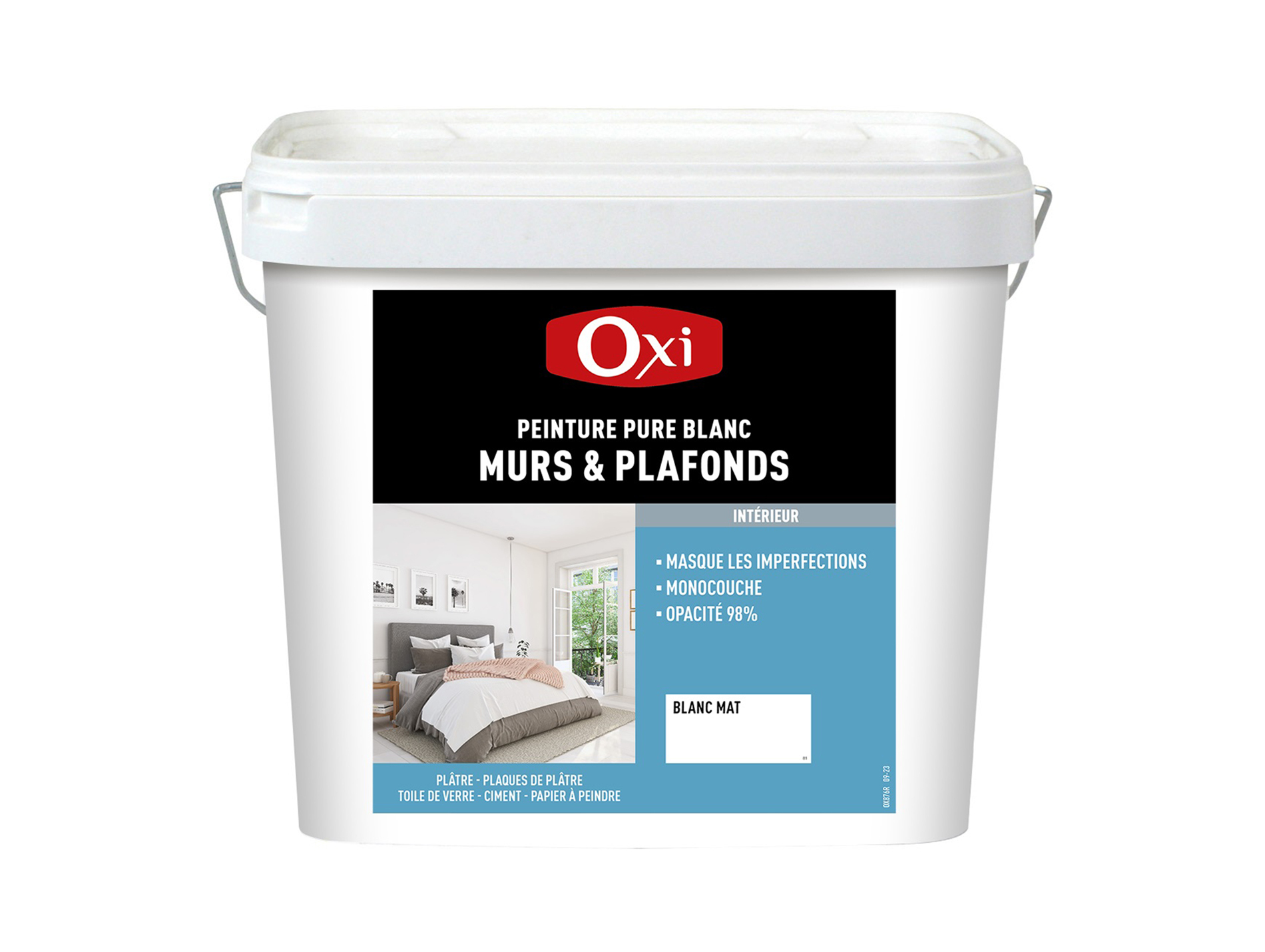 Peinture intérieure OXYTOL Pure blanc mat 6L