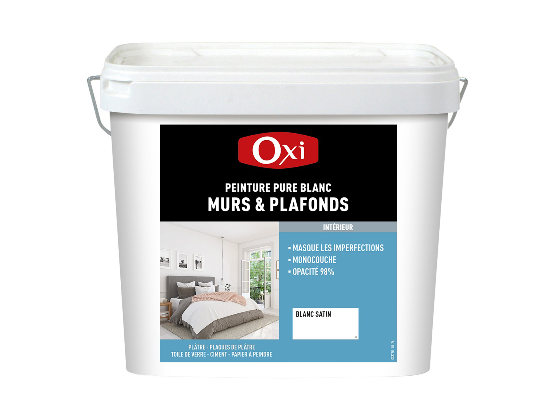 Peinture intérieure OXYTOL Pure blanc satin 6L