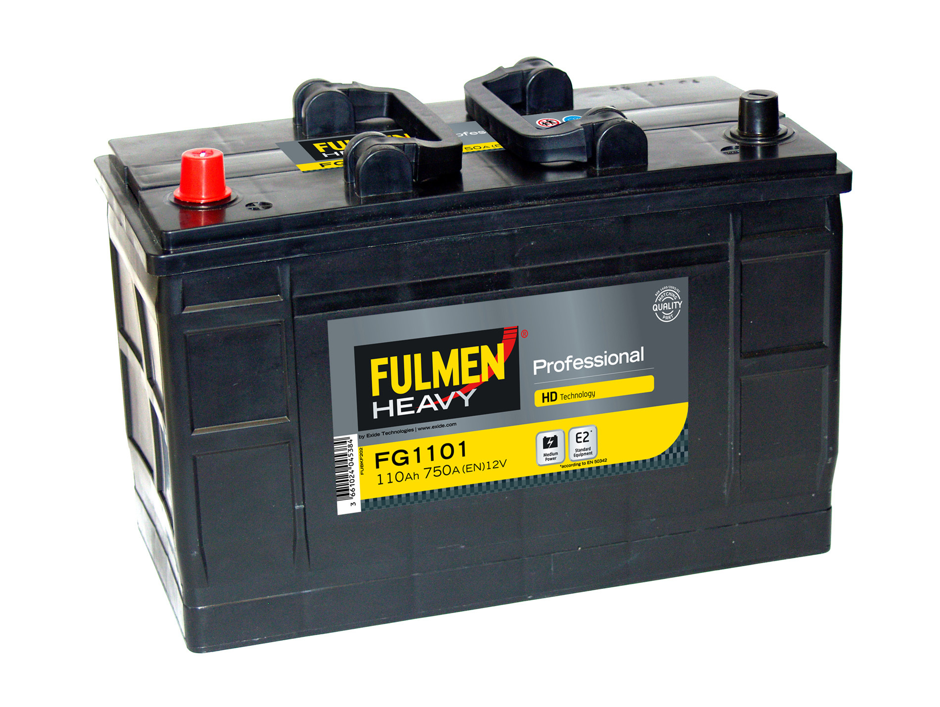 Batterie FULMEN FG1101 12V 110AH 750A(EN)