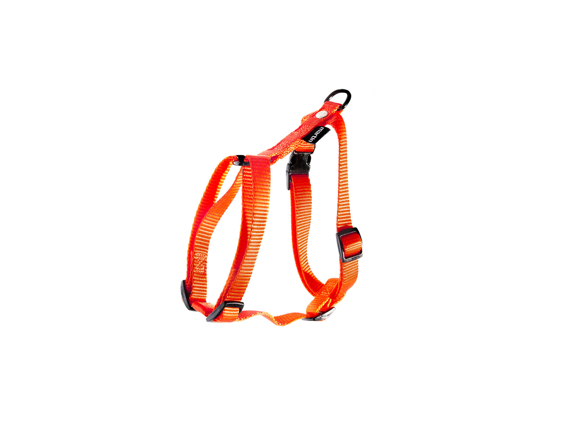 Harnais en nylon réglable MARTIN SELLIER l.16mm L.50cm orange