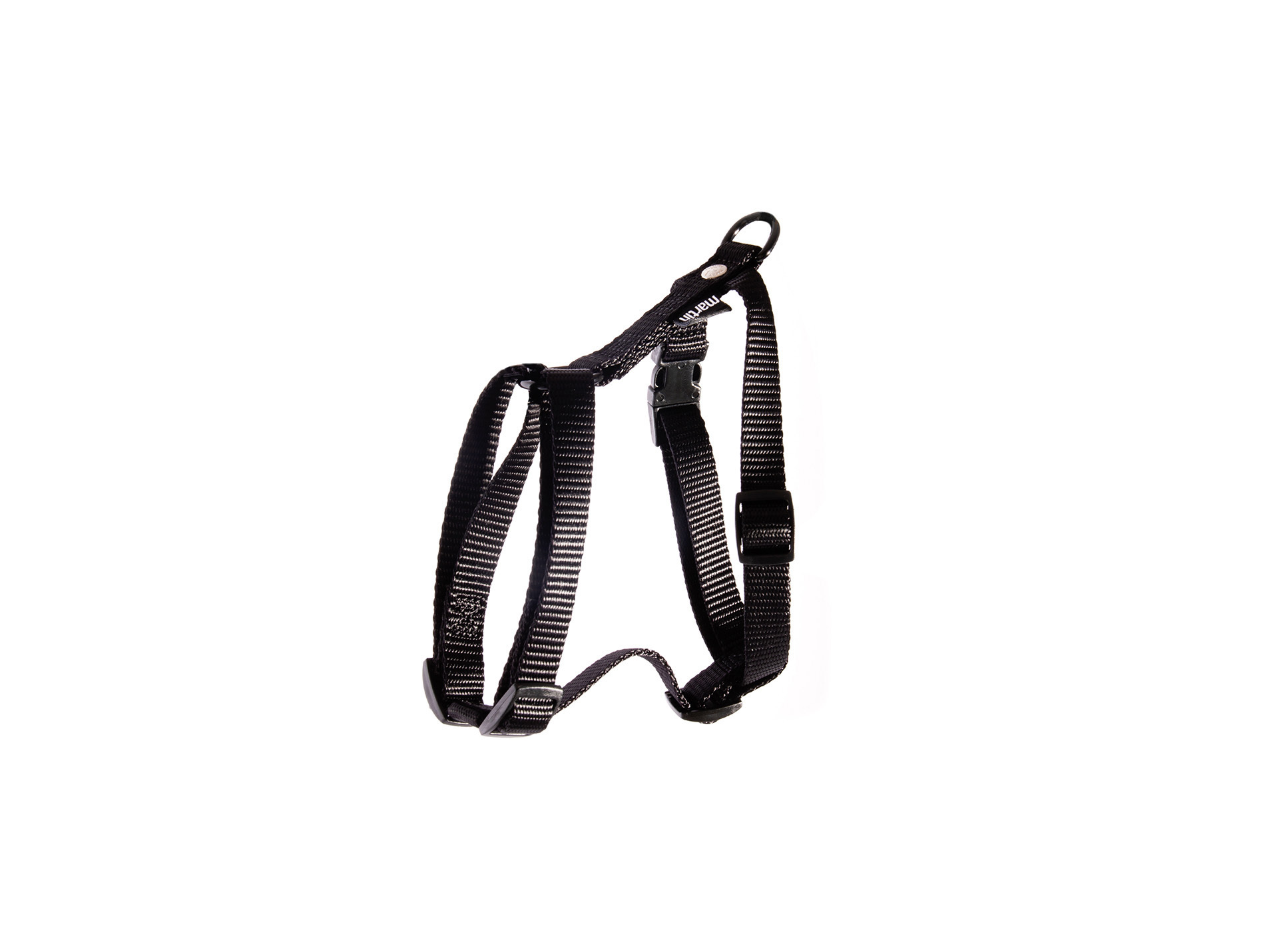 Harnais en nylon réglable MARTIN SELLIER l.20mm L.70cm noir