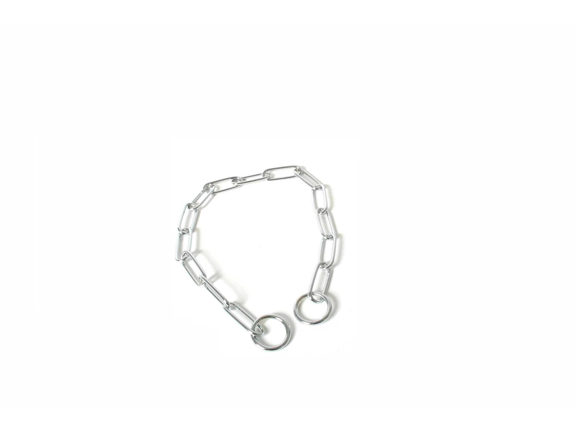 Collier chaîne berger MARTIN SELLIER L.70cm chromé
