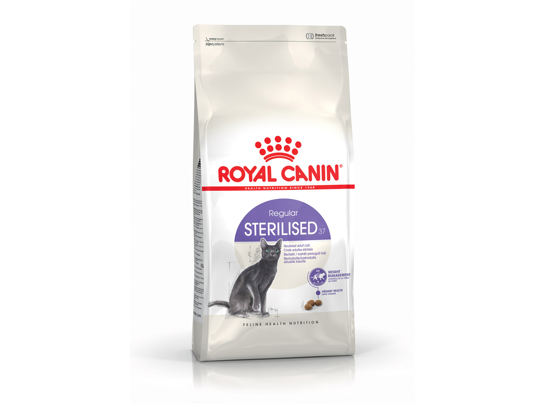 Croquettes chat adulte ROYAL CANIN Sterilised 37 10kg