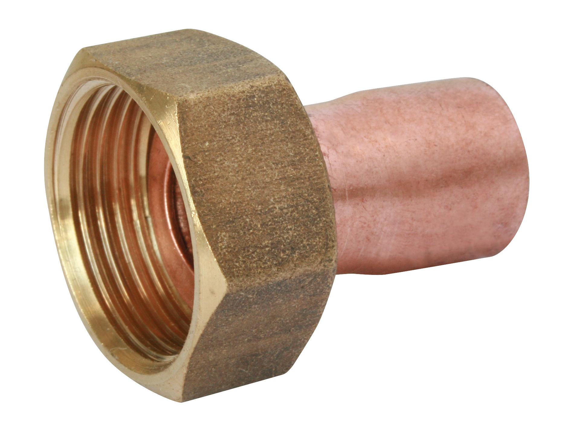Raccord droit cuivre SOMATHERM Ø16mm écrou 15-21