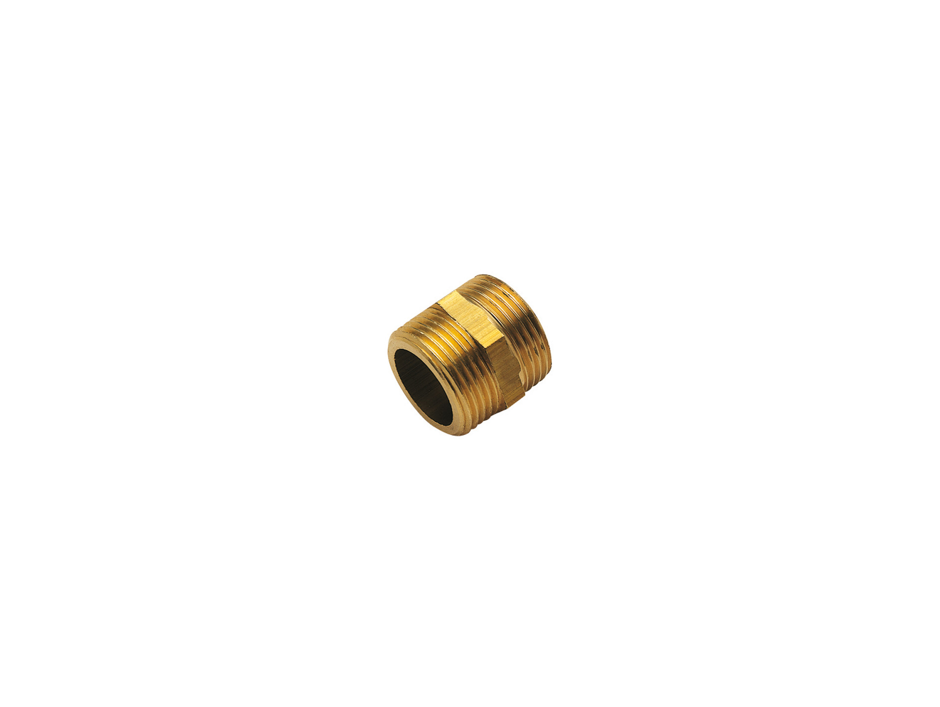 Mamelon laiton double mâle SOMATHERM 26-34