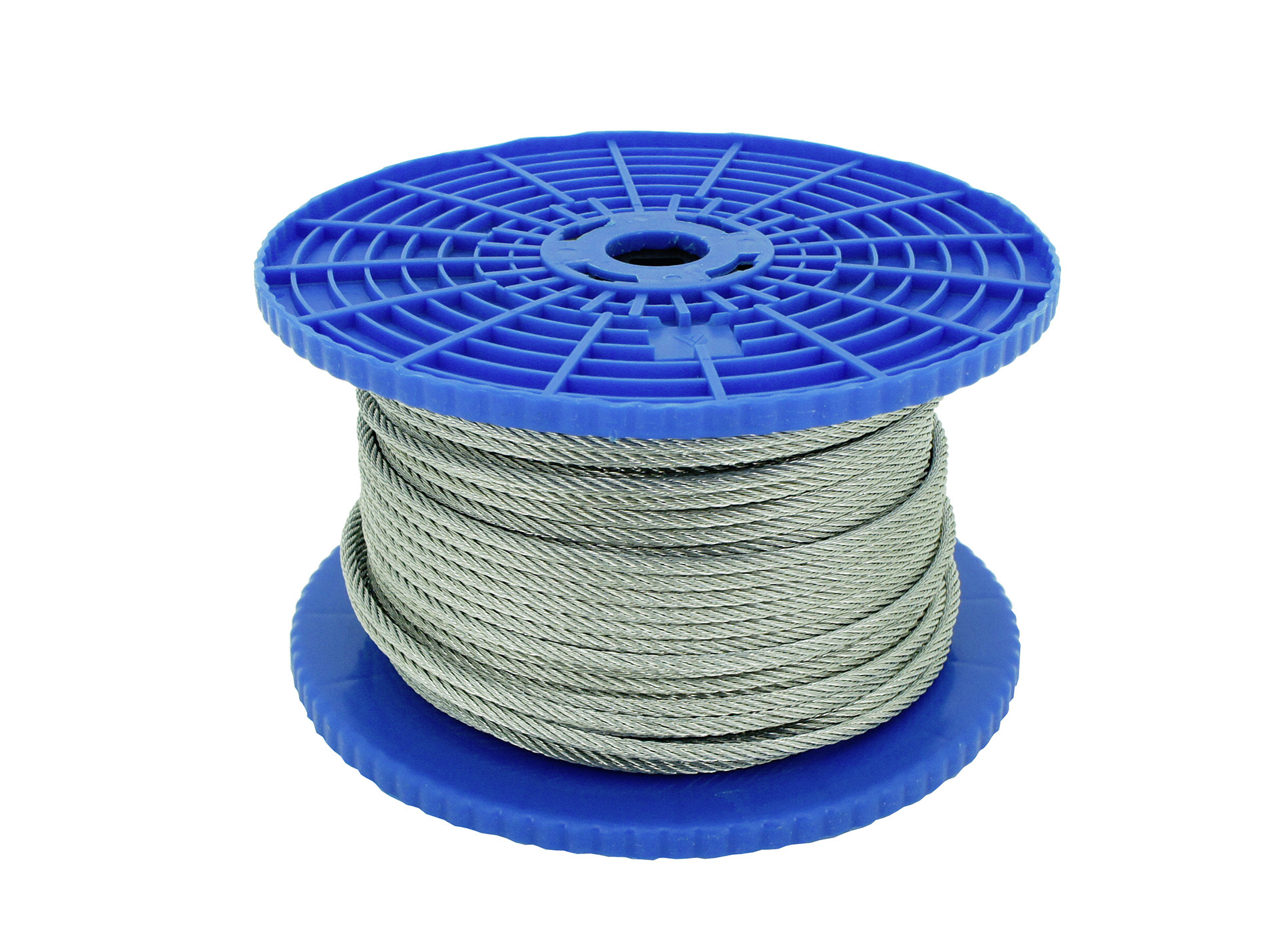 Câble acier gainé PVC 6x7 Ø3 - au mètre