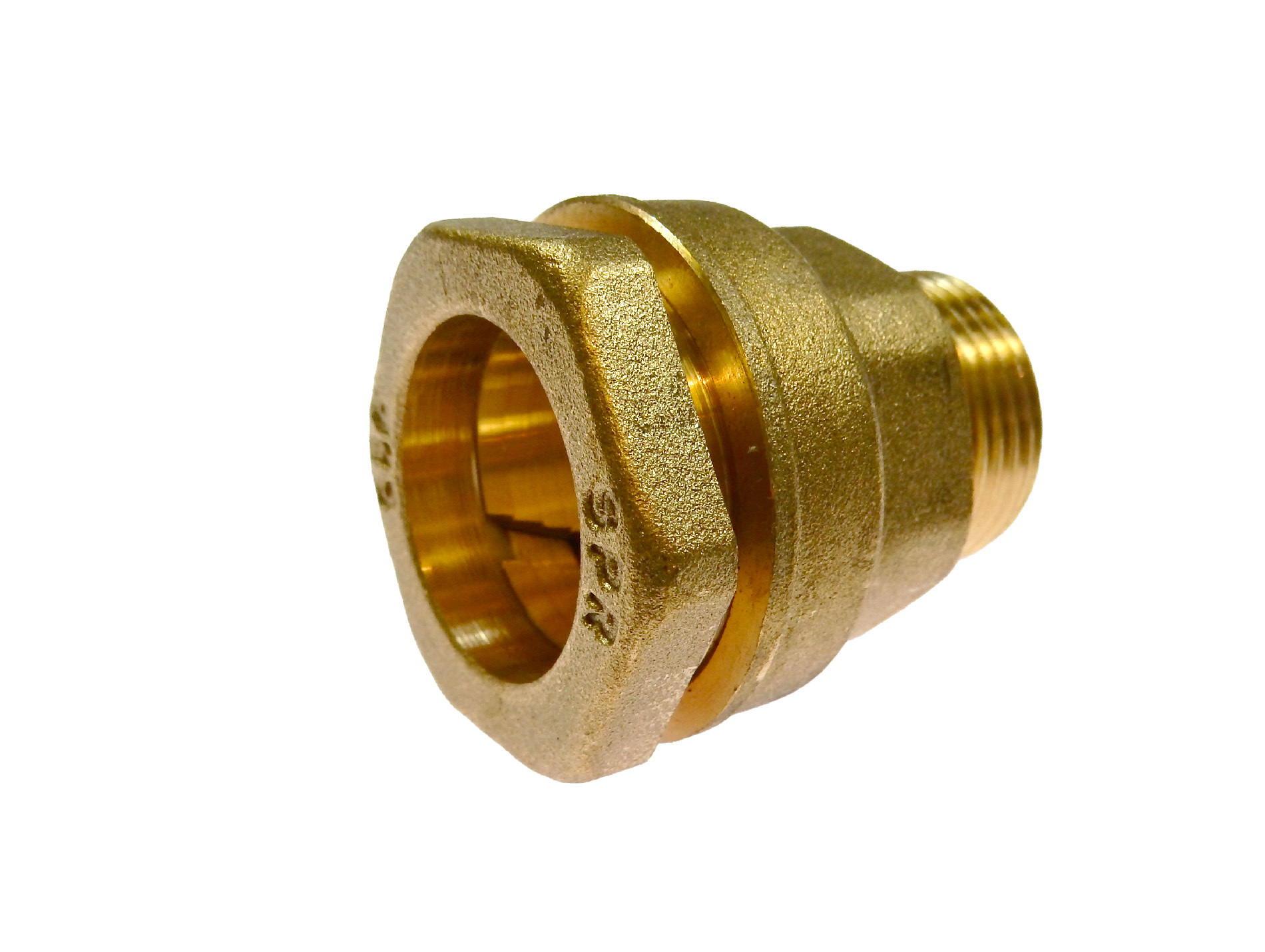 Raccord en laiton et polyéthylène FAUQUET Mâle 15/21 Ø20mm