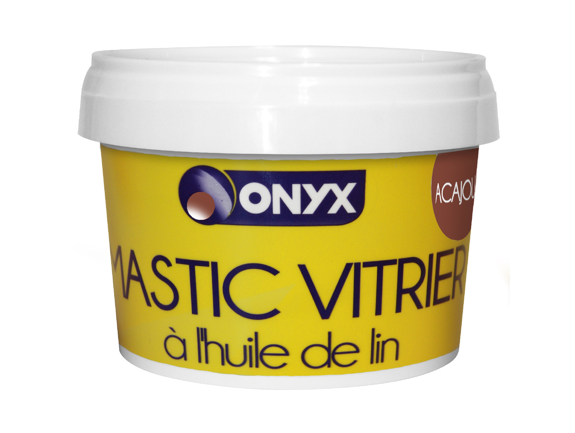 Mastic vitrier acajou ONYX 500g
