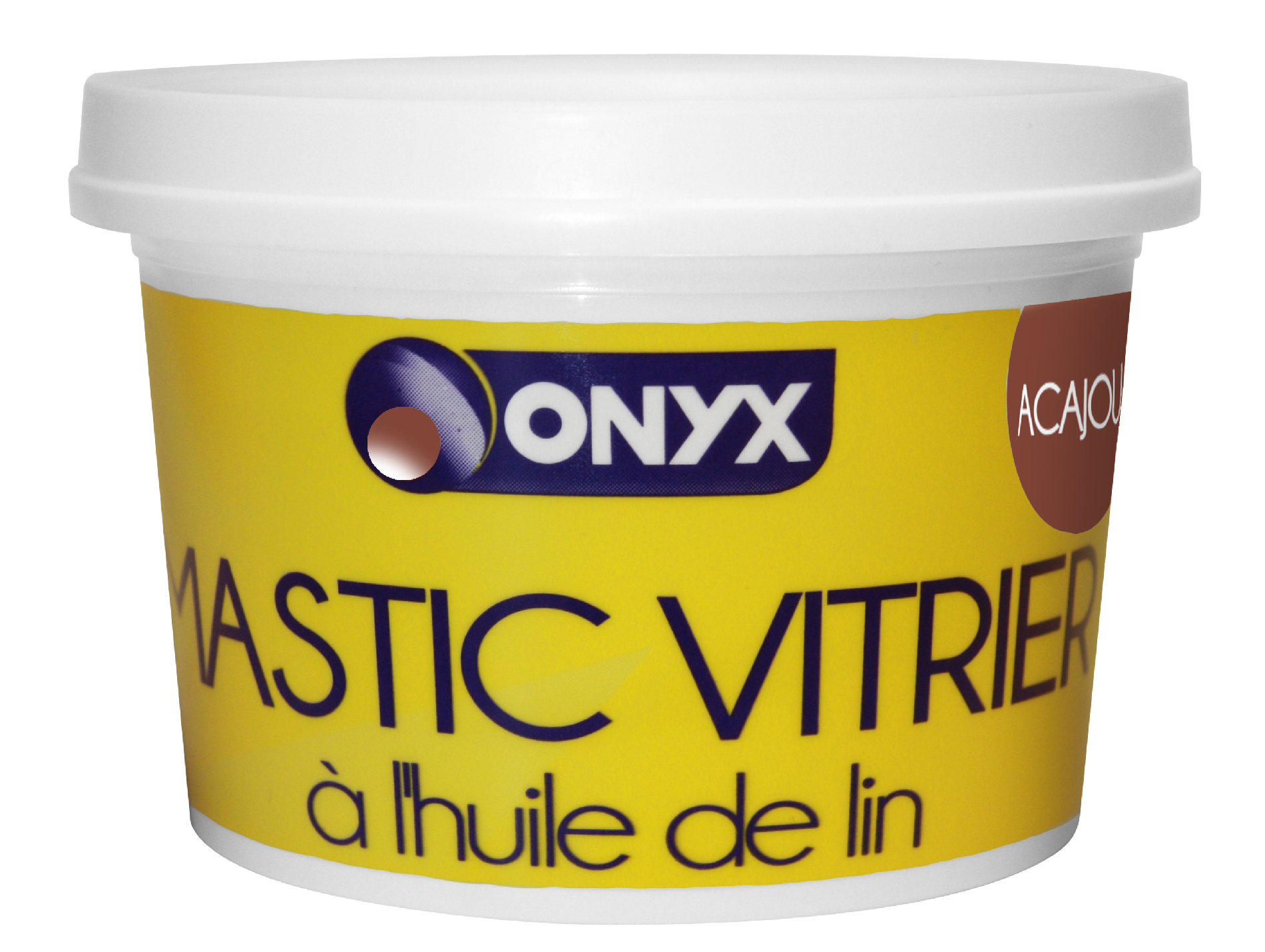 Mastic vitrier acajou ONYX 1kg