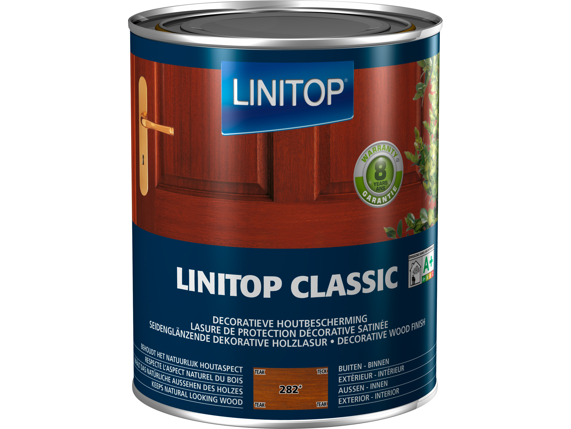 Lasure LINITOP Classic satinée 2,5L