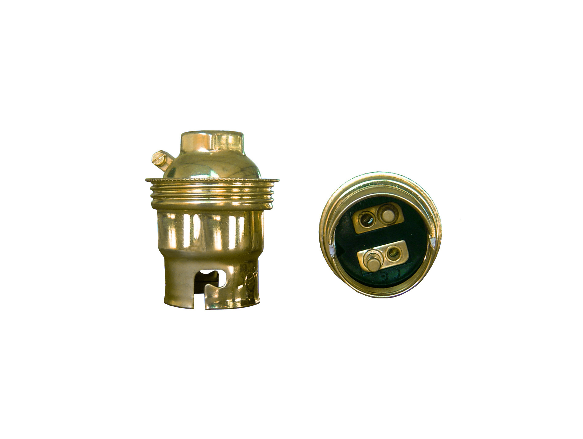 Douille ACI laiton B22 simple bague
