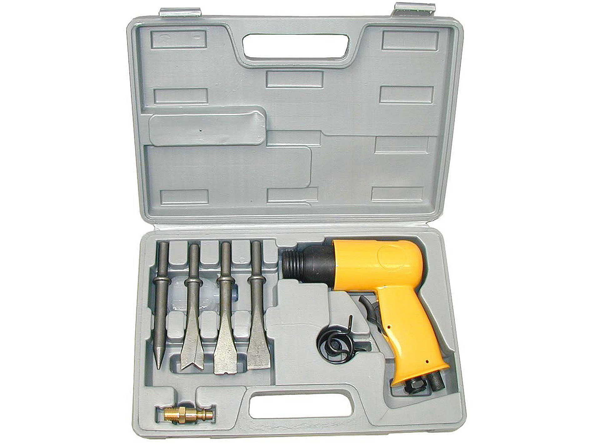 Coffret marteau burineur + 4 burins