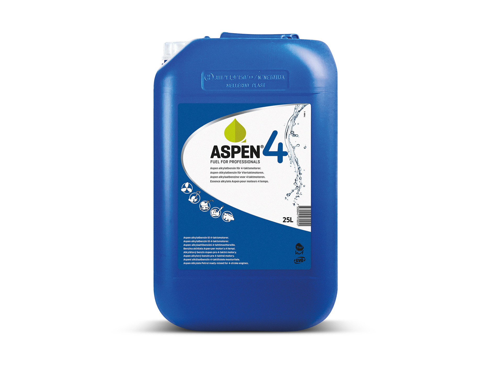 Mélange prêt à l'emploi 4 temps 25L ASPEN alkylate