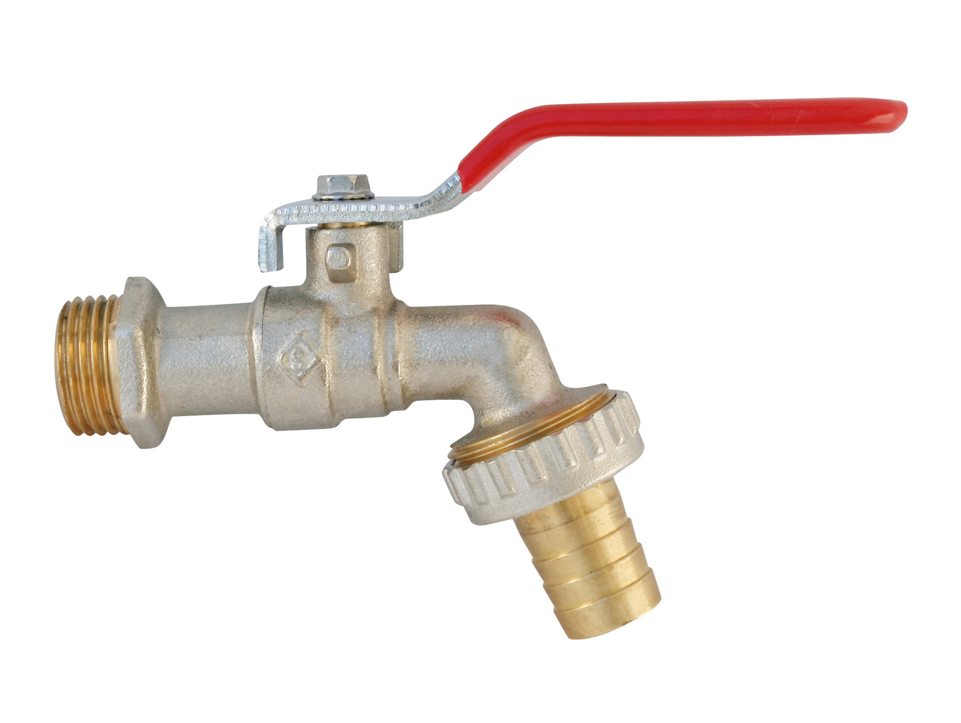 Robinet d'arrosage à sphère SOMATHERM 20/27 26/34 Manette plate