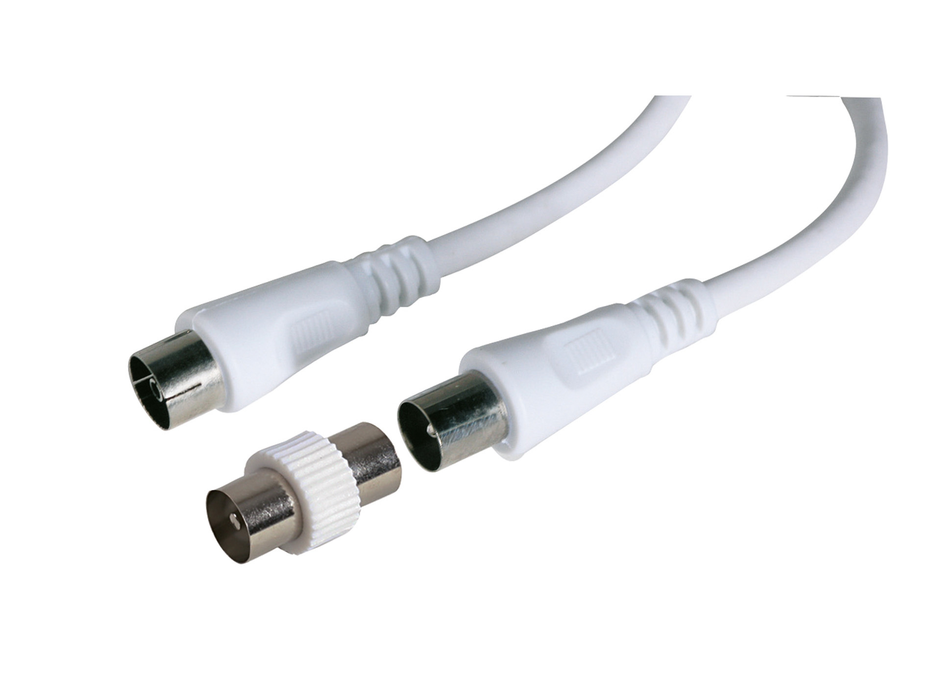 Câble coaxial universel 3m + adaptateur