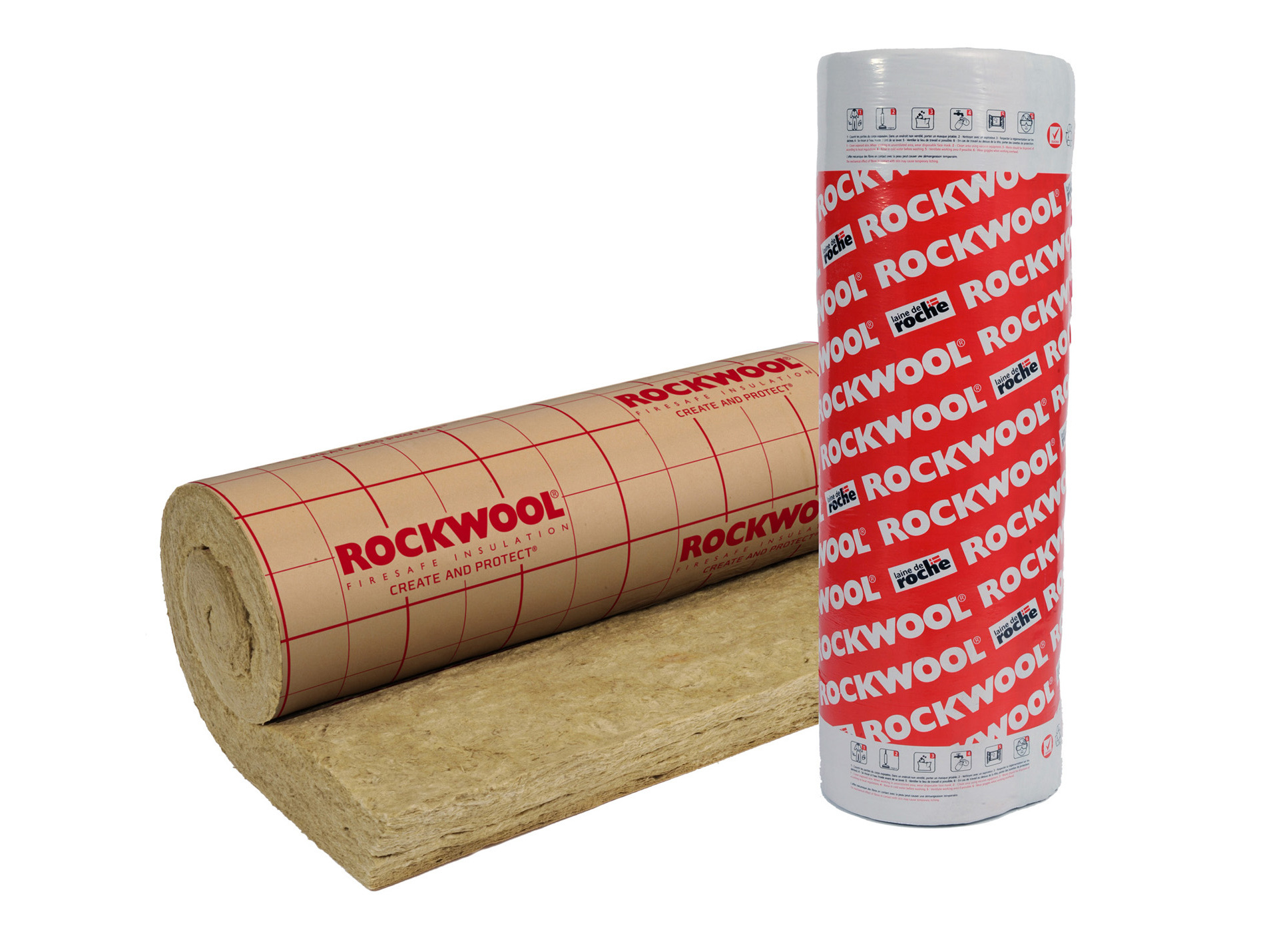 Laine de roche 200mm Roulrock Kraft