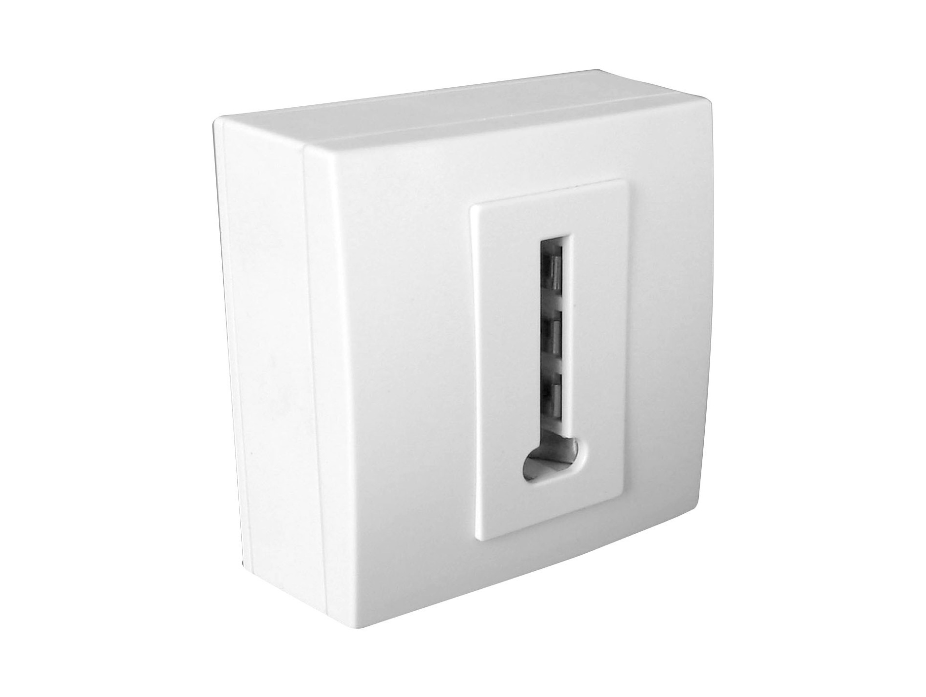 Prise téléphone saillie 8 plots blanc