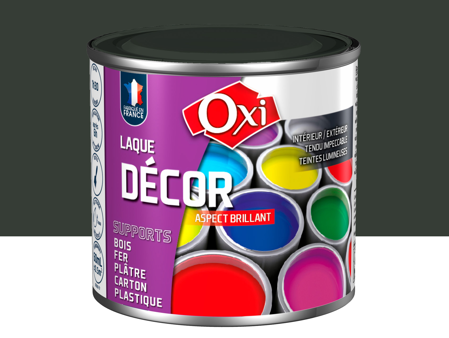 Laque multi-support OXYTOL Décor carbone 60ml