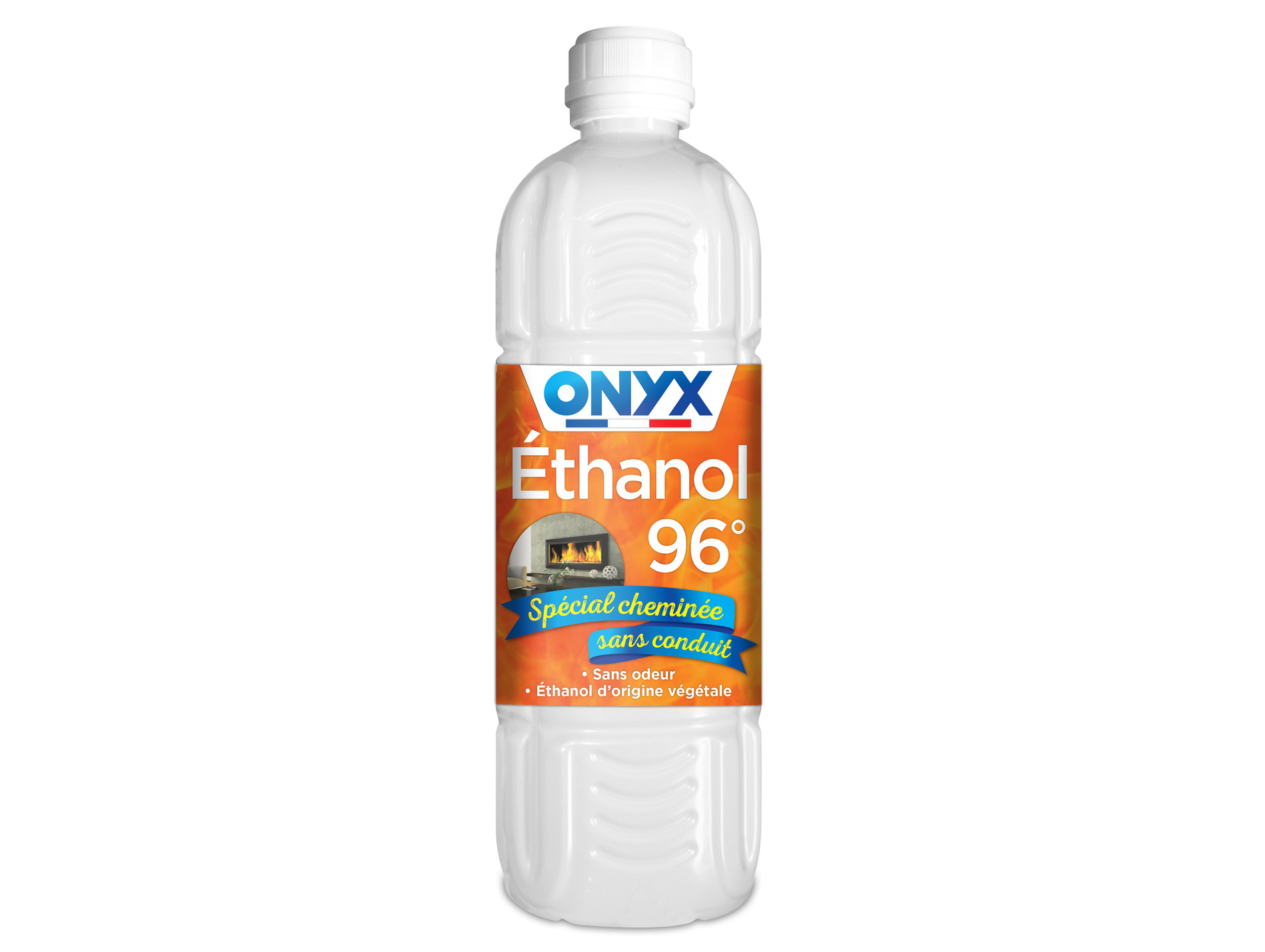 Éthanol 96% combustible cheminée sans conduit 1L