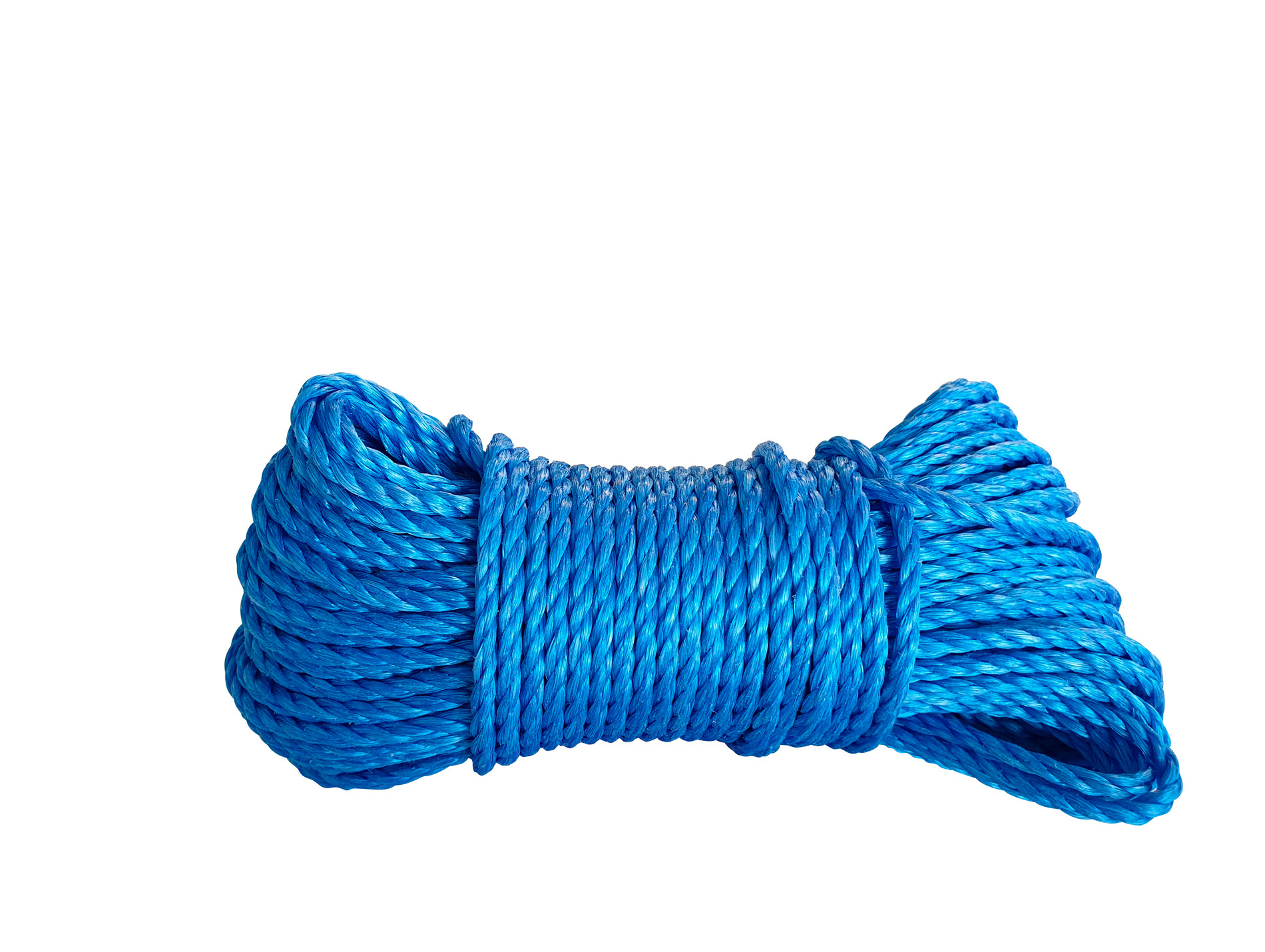 Cordage polypropylène ø4mm 25m bleu