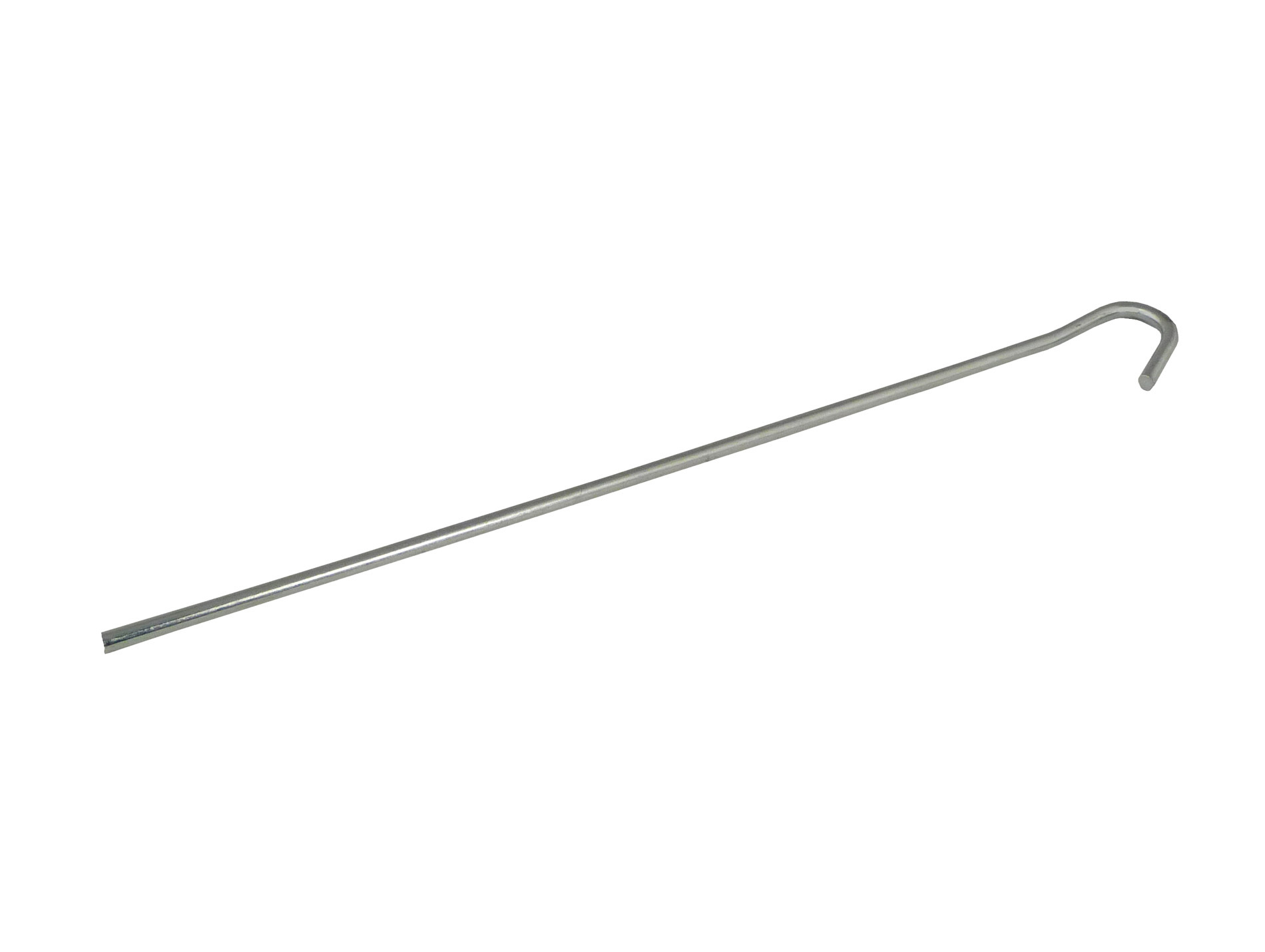 Piquet camping acier zingué ø4 L.180mm x10