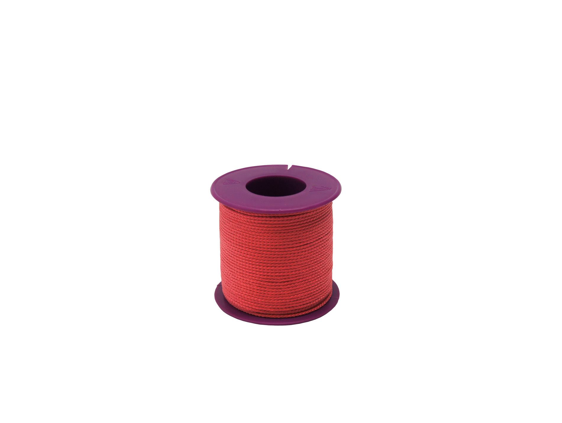 Tresse nylon ø1,5mm 50m fluo rose