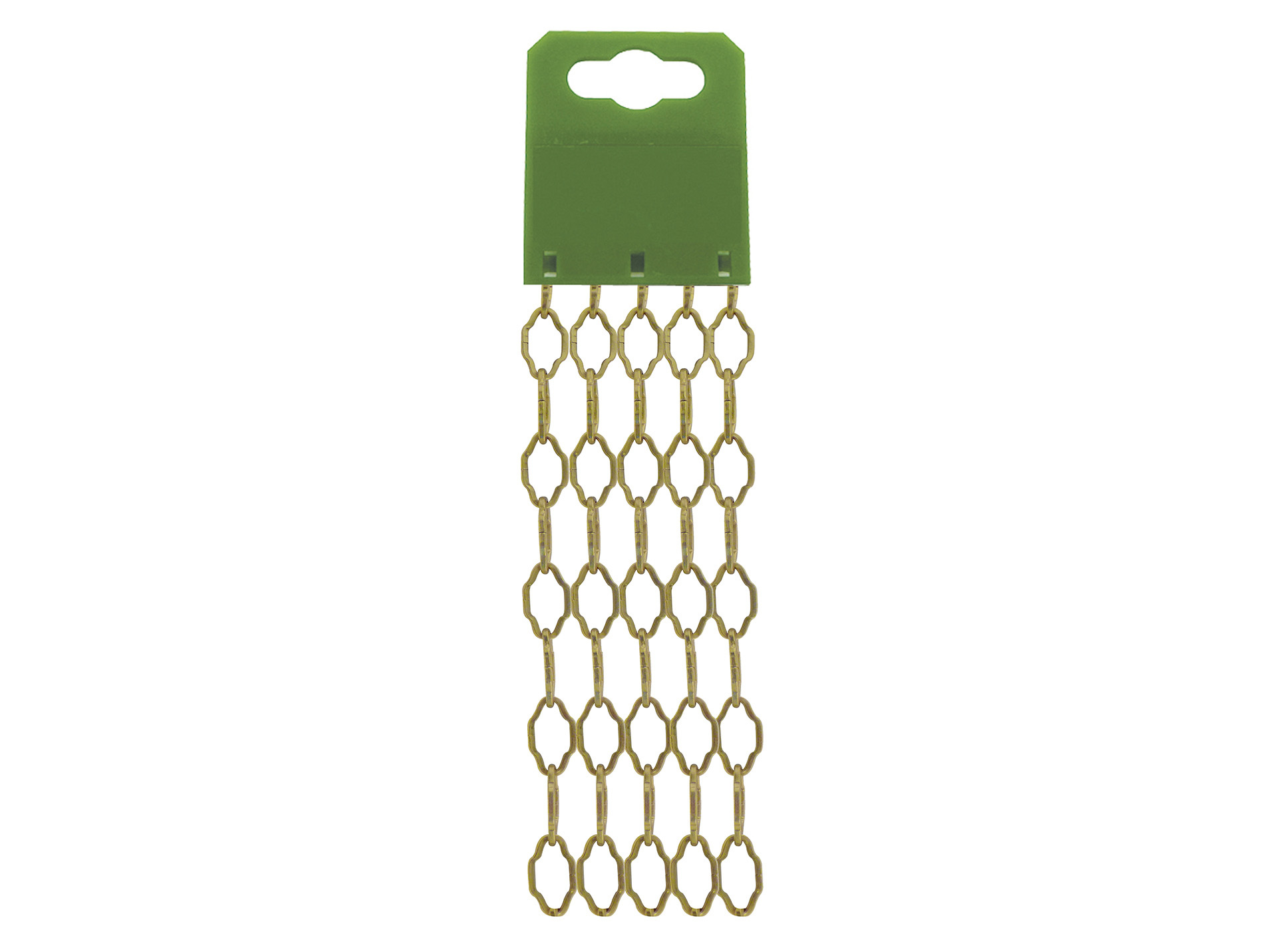 Chaîne de lustrerie acier fil carré ø2,2mm 2m