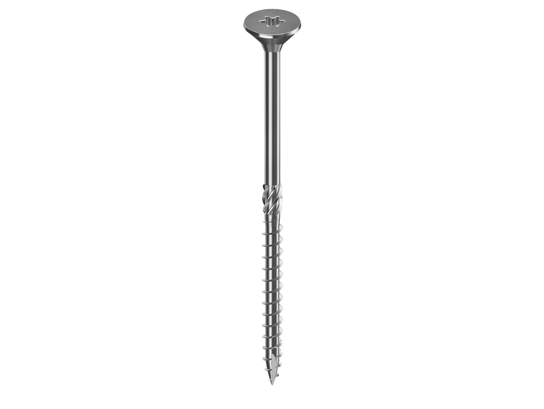 Vis charpente tête fraisée crantée Torx Ø8 L.100 x100