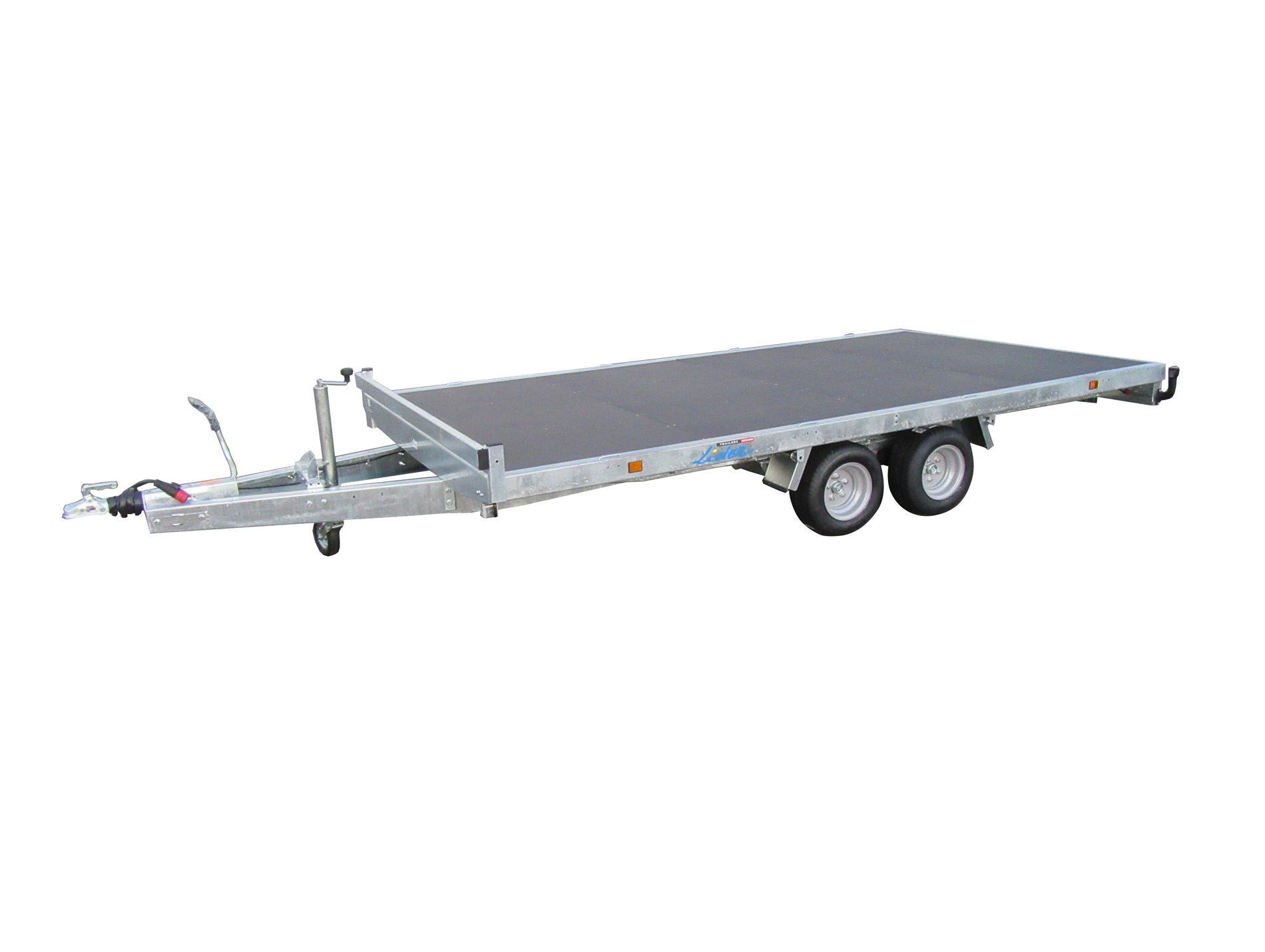 Remorque plateau 2 essieux  LIDER L.4m 2500kg