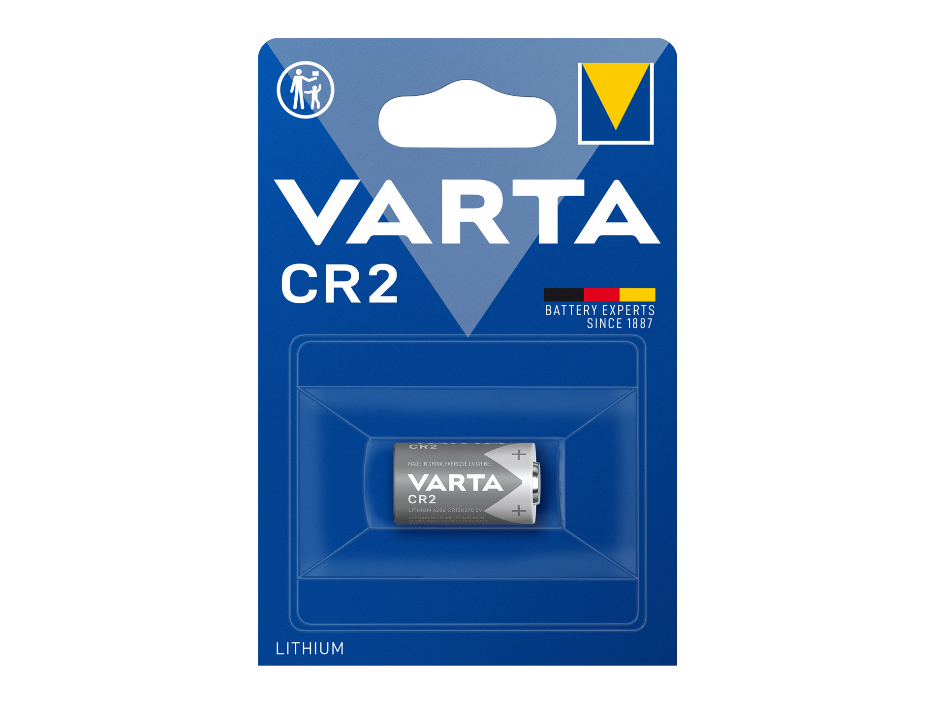 Pile photo Lithium CR 2A VARTA