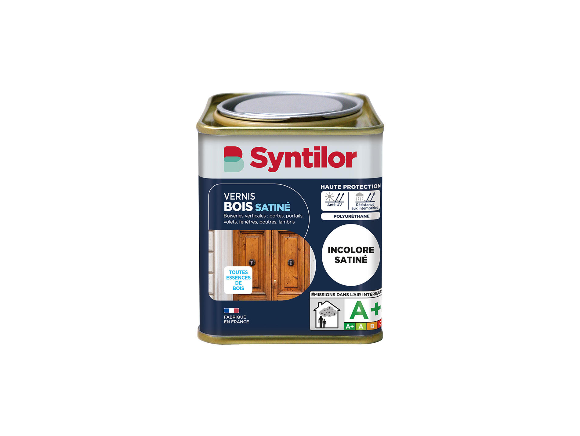 Vernis bois extérieur SYNTILOR incolore satiné 0,25L