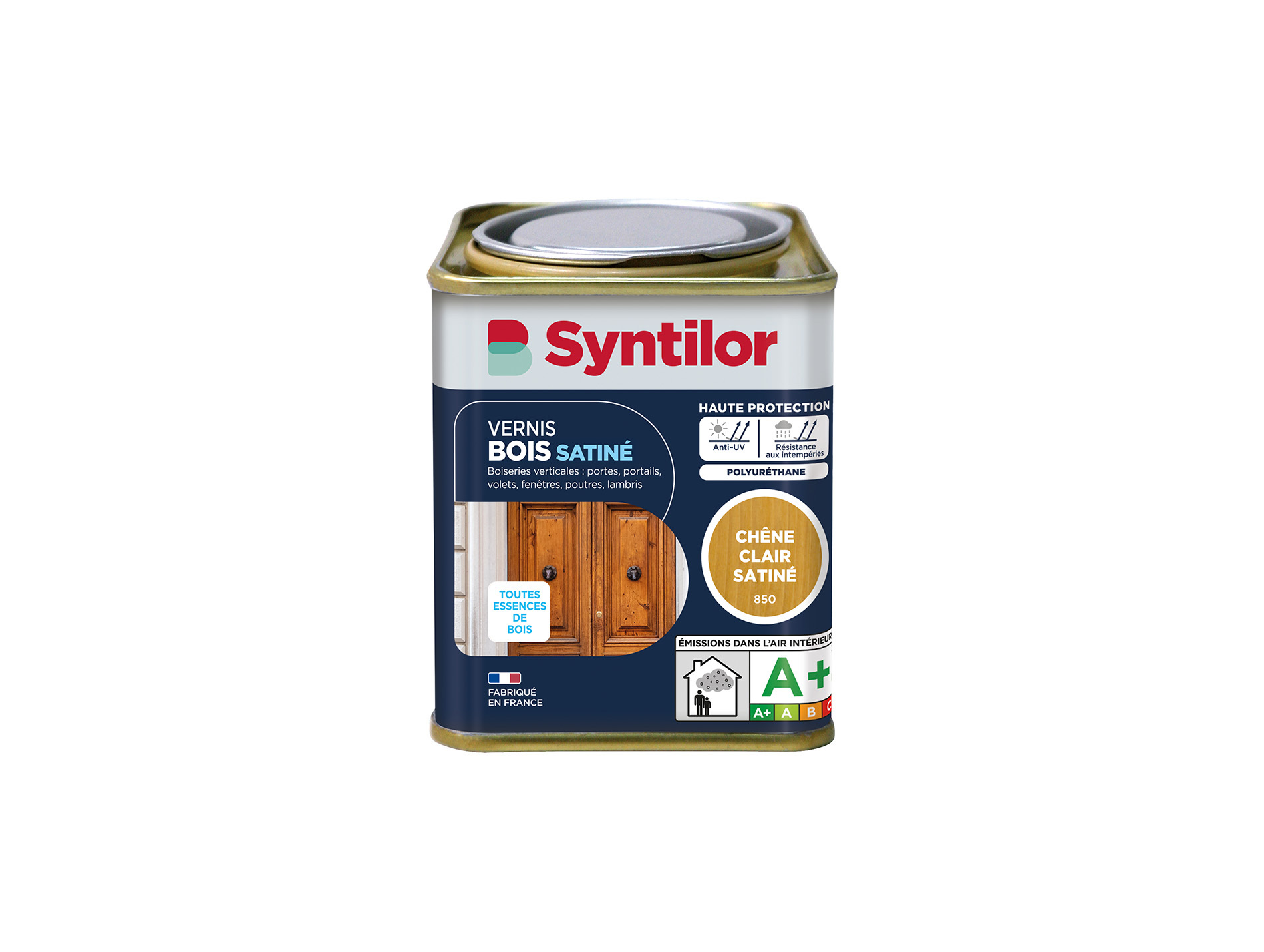 Vernis bois extérieur SYNTILOR chêne clair satiné 0,25L