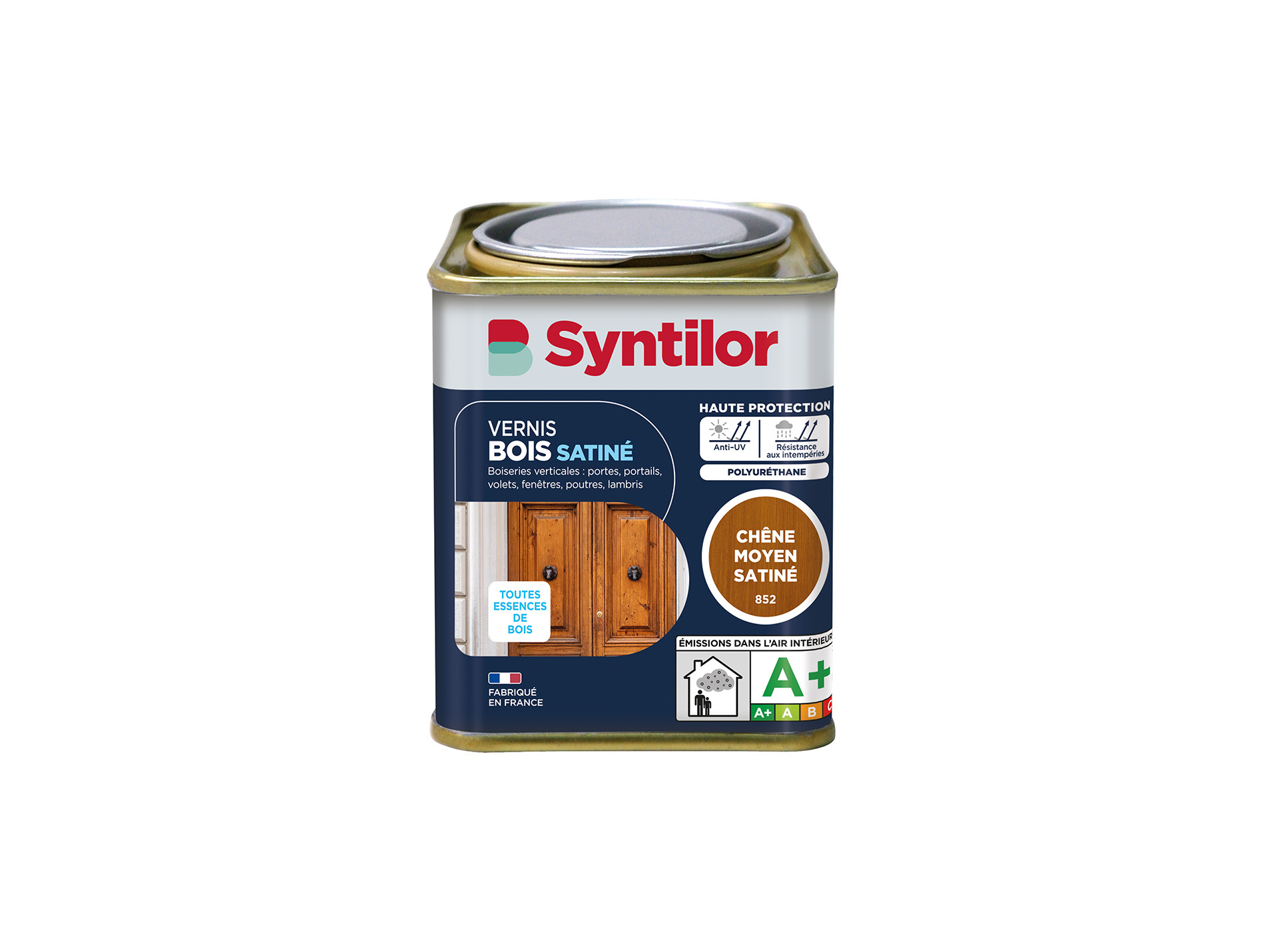 Vernis bois extérieur SYNTILOR chêne moyen satiné 0,25L