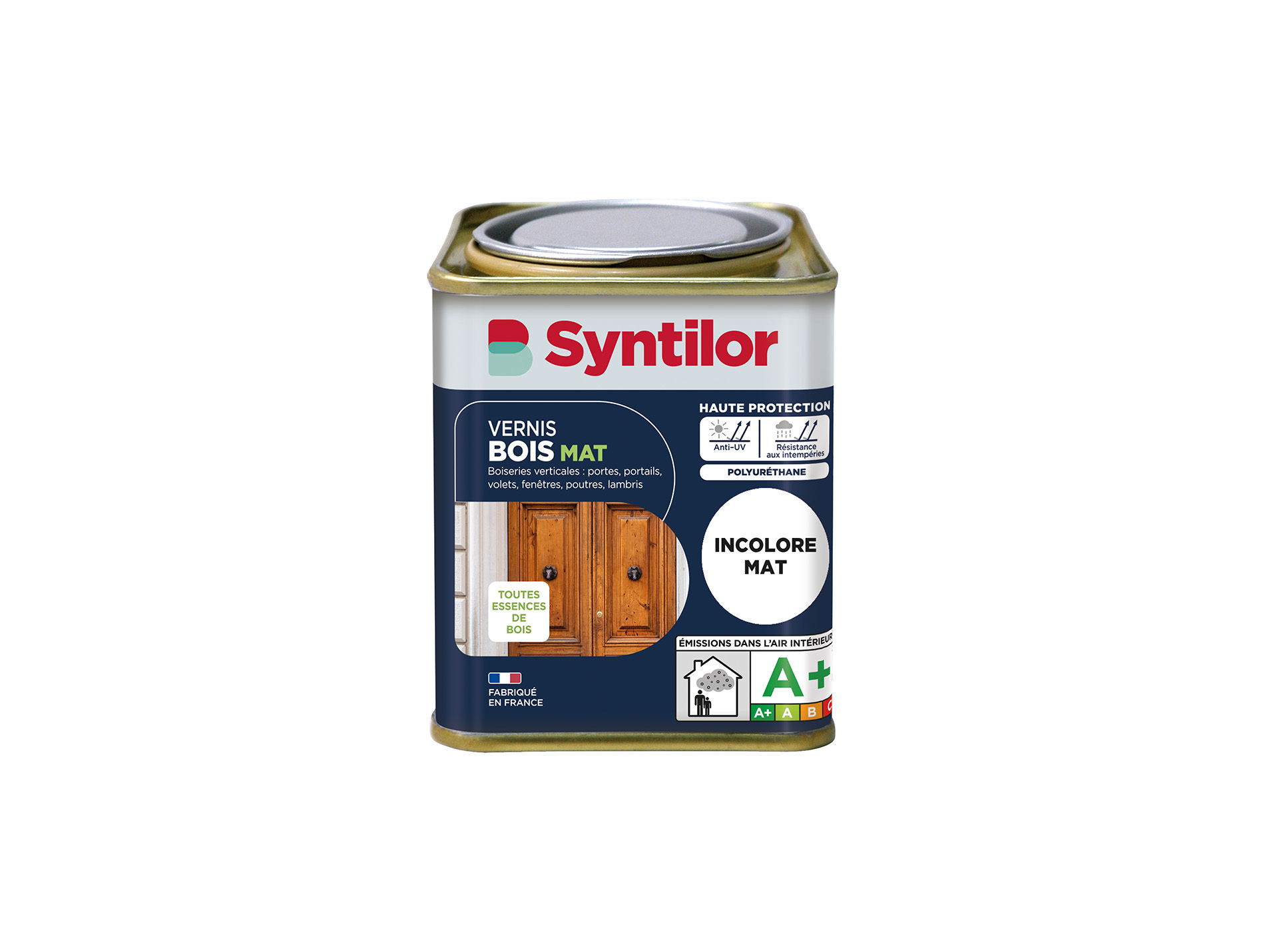 Vernis bois extérieur SYNTILOR incolore mat 0,25L