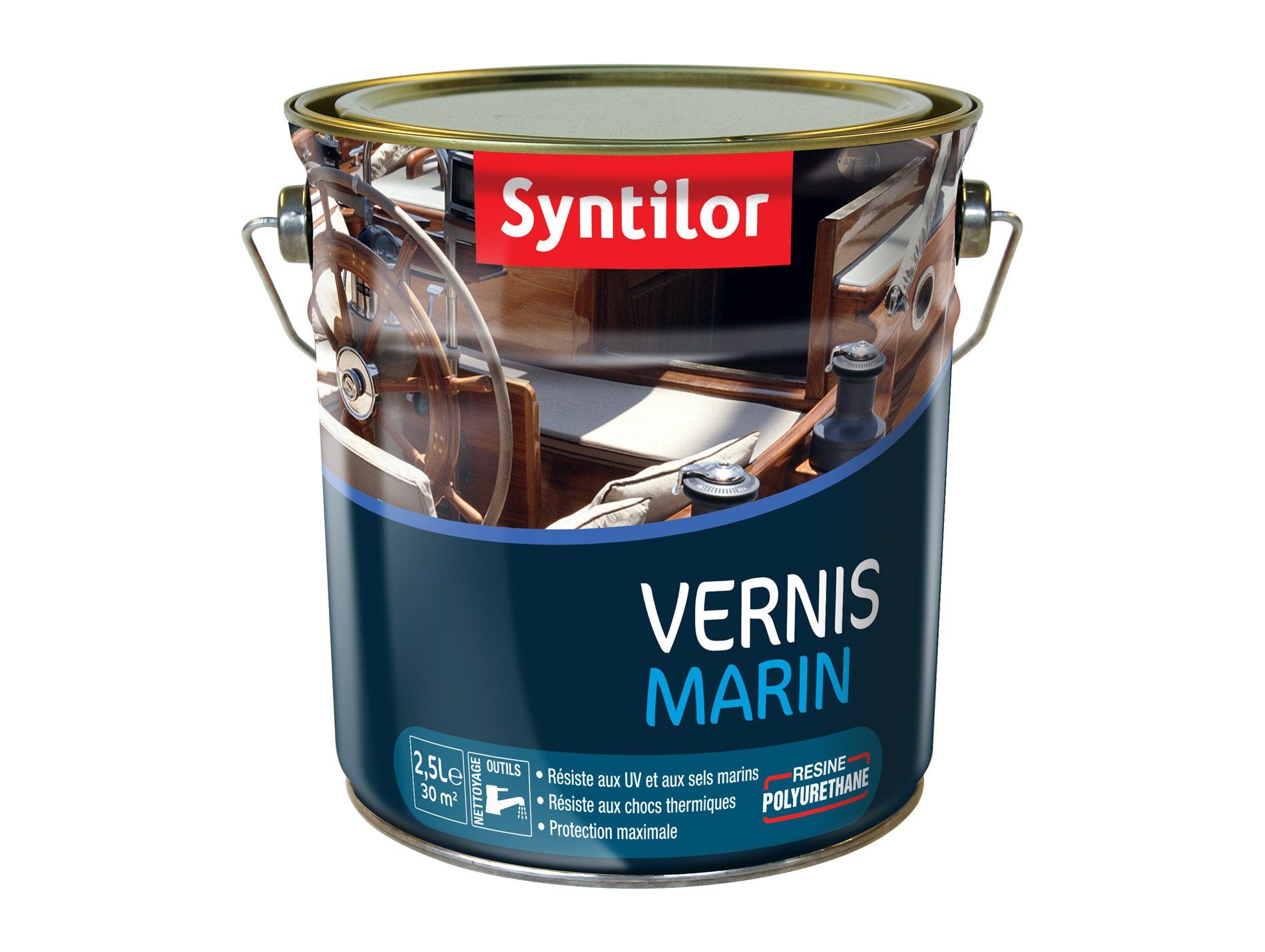 Vernis marin bois SYNTILOR incolore 2,5L