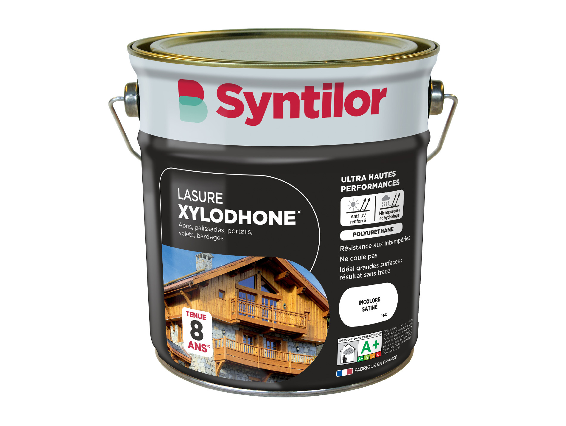 Lasure SYNTILOR Xylodhone incolore satiné 2,5L + 20% OFFERT