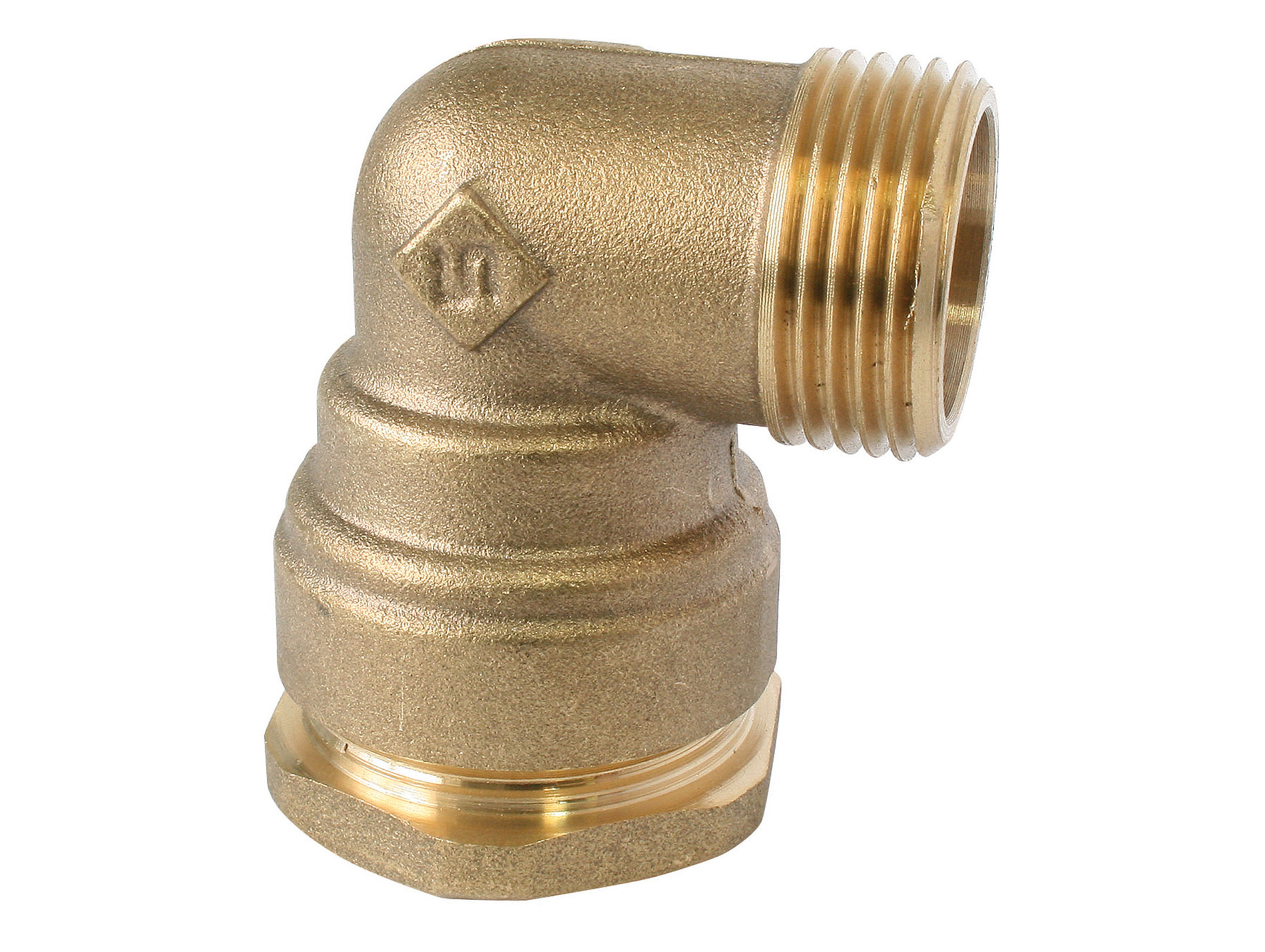 Coude SOMATHERM Mâle 15/21 pour tube PE Ø20mm