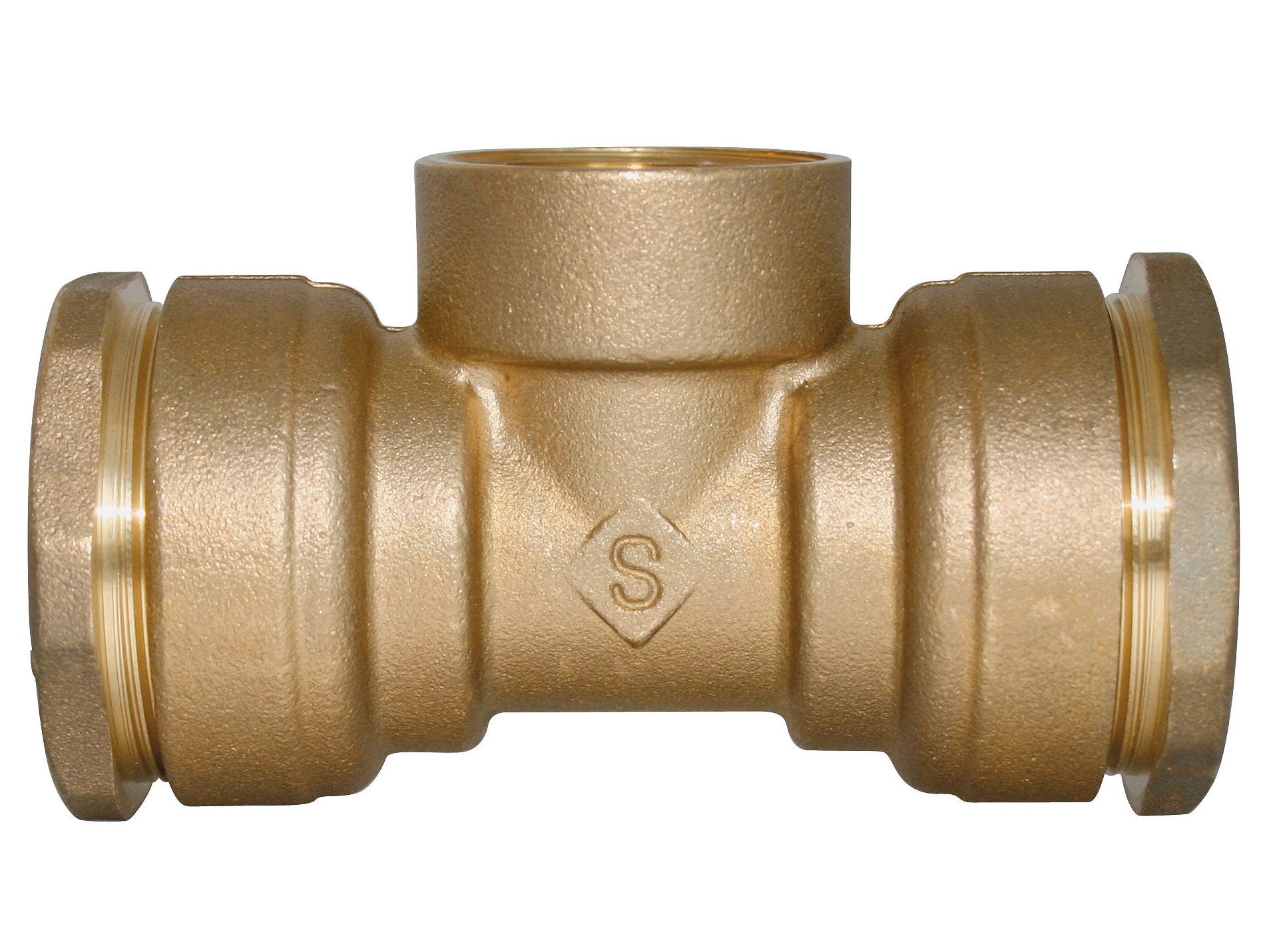Té 90° SOMATHERM Femelle au centre 15/21 pour tube PE Ø20mm
