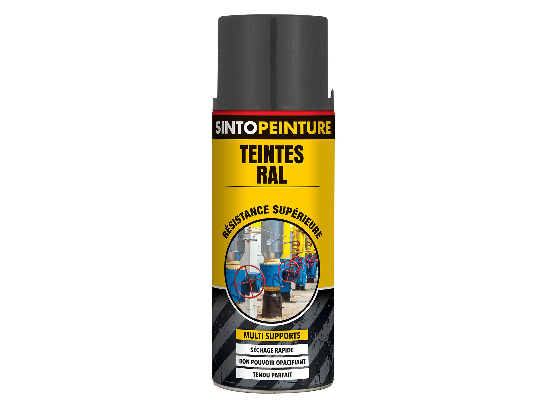 Peinture de décoration SINTO Ardoise foncé brillant 400ml
