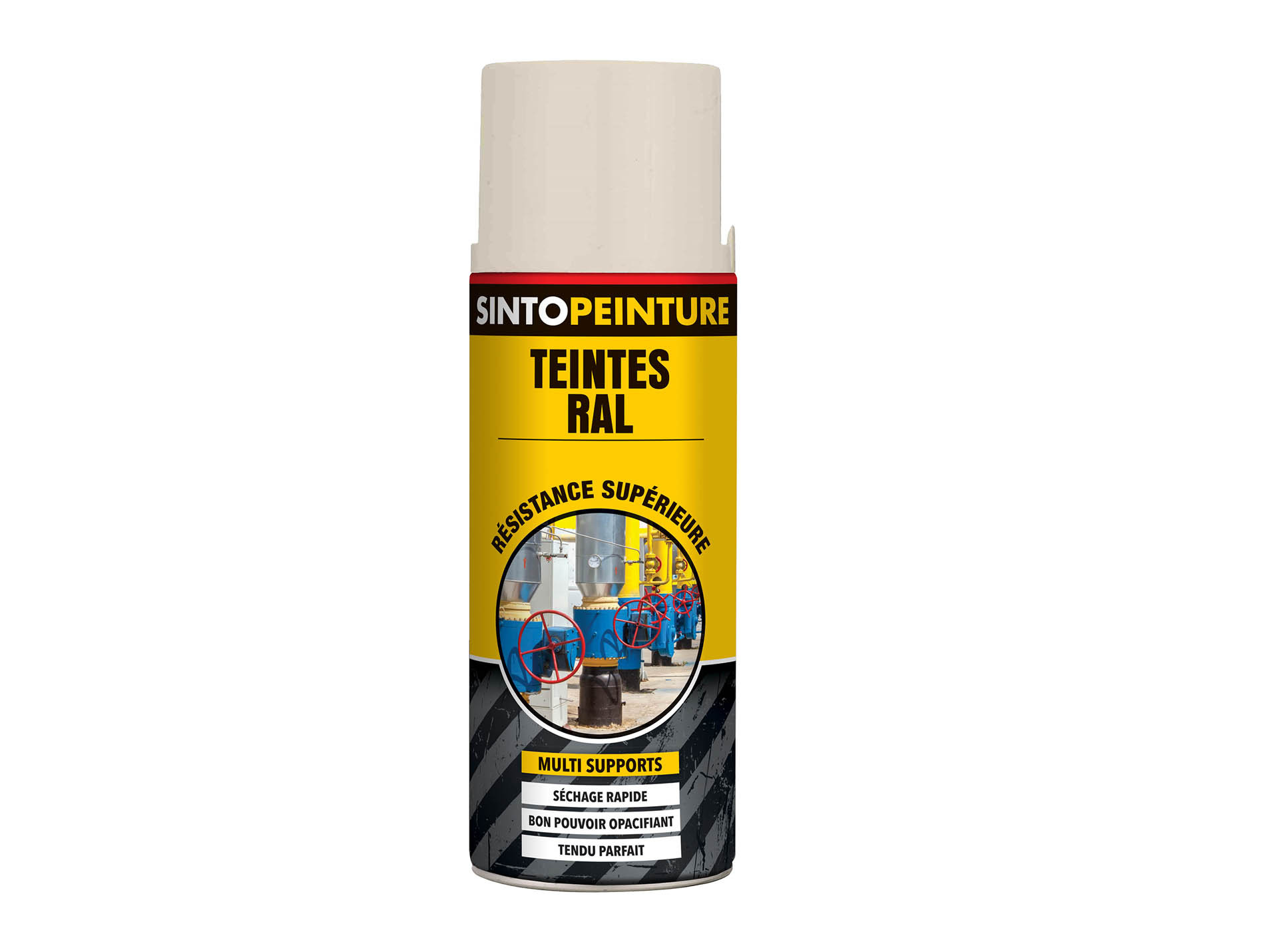 Peinture de décoration SINTO Blanc perle brillant 400ml