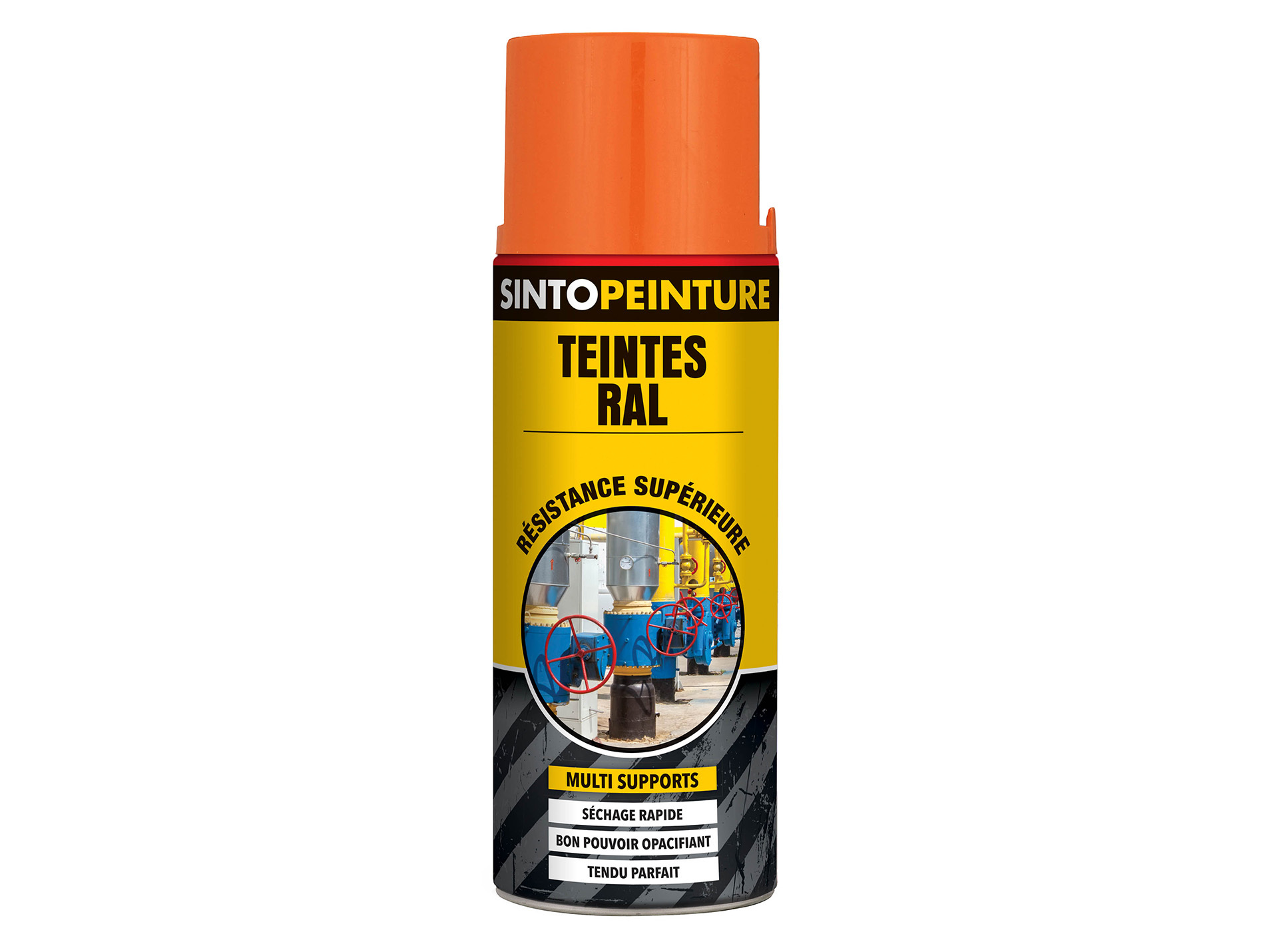 Peinture de décoration SINTO Mandarine brillant 400ml