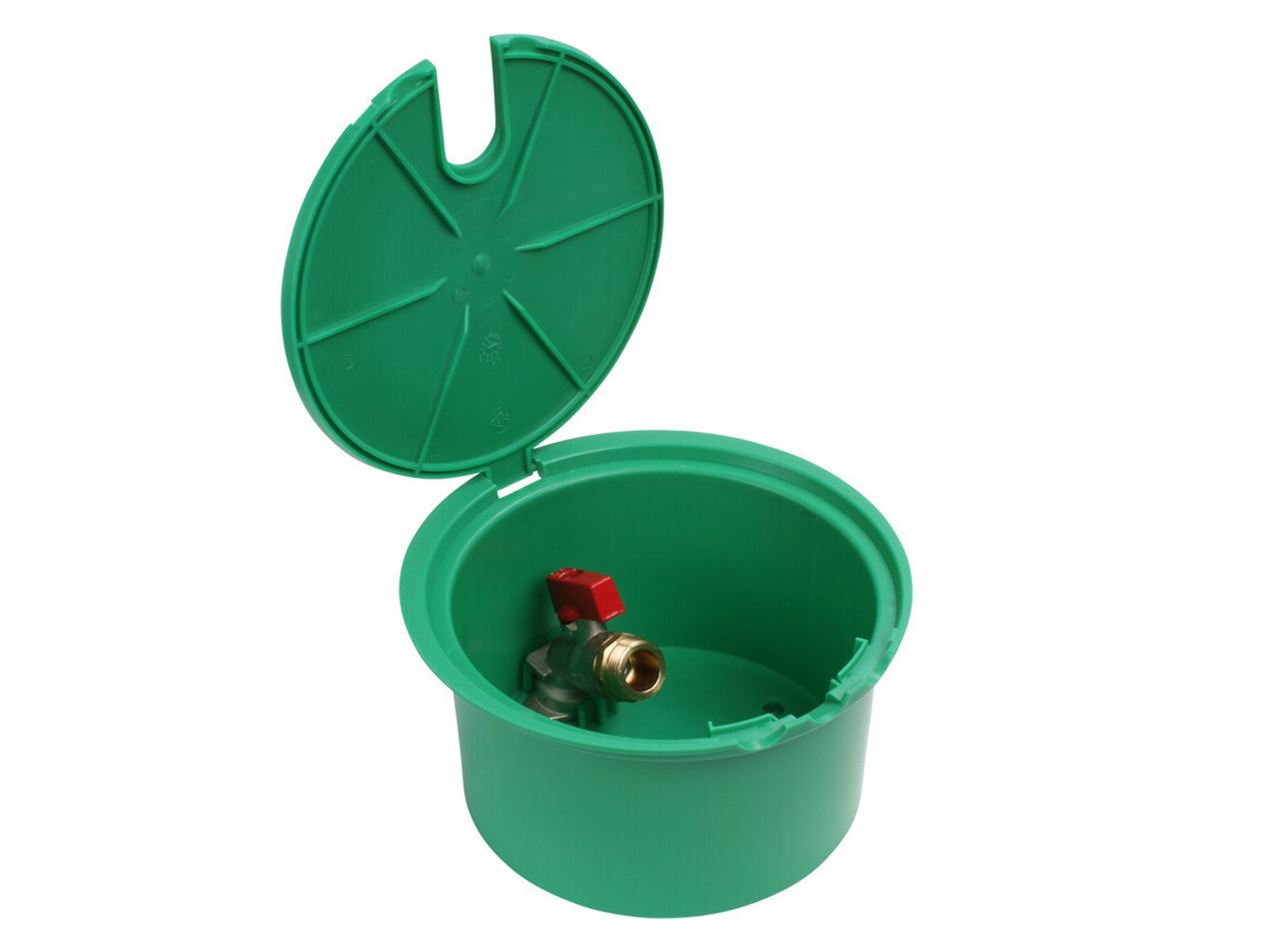 Bouche d'arrosage SOMATHERM 20/27 avec vanne à sphère MF 20/27