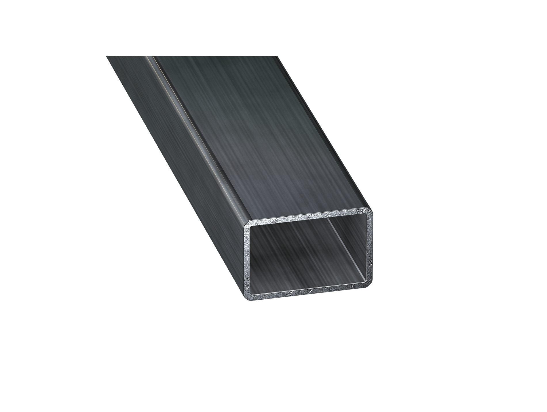 Tube rectangulaire acier profilé à froid 35x20 L.1m Ép.1,5mm